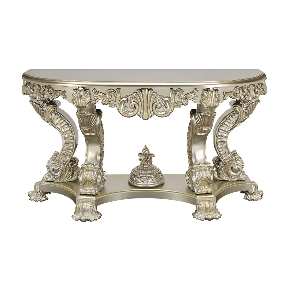 Schaefer Sofa Table with Accent Mirror