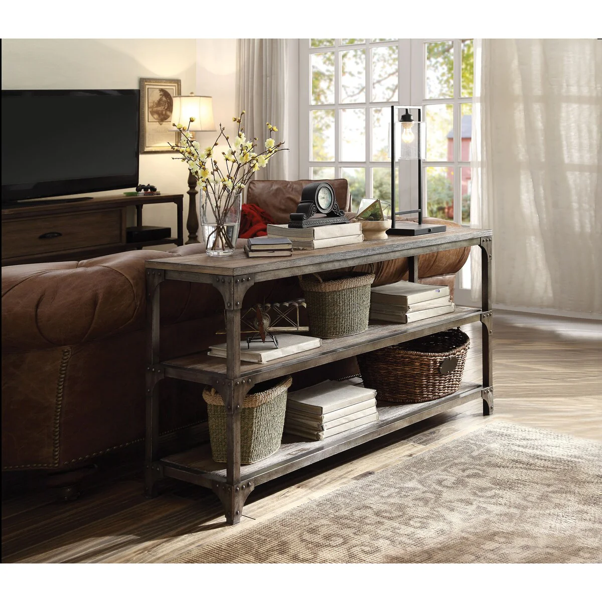 Whittaker 2-Shelf Console Table