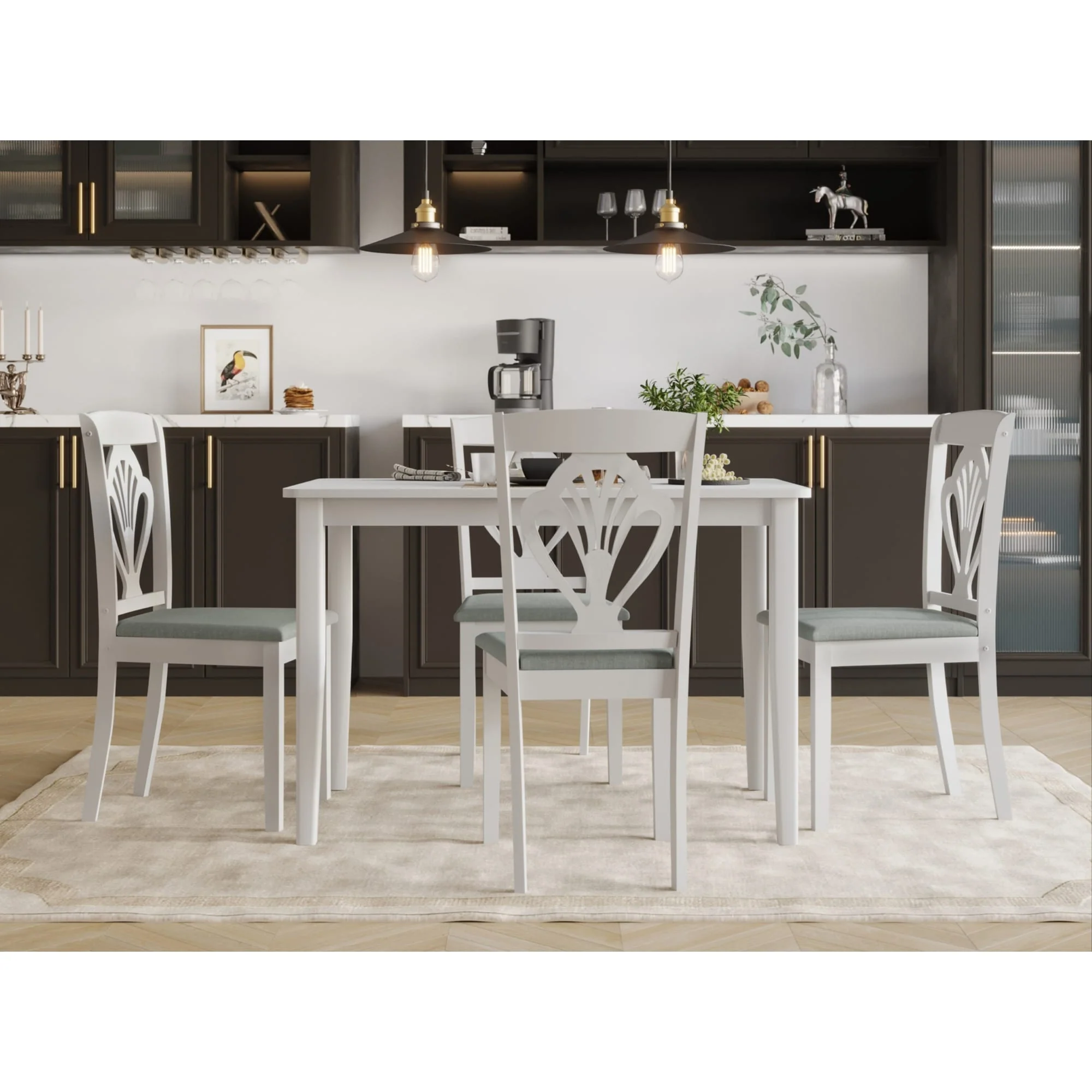 5 Pieces Denwin Dining Set