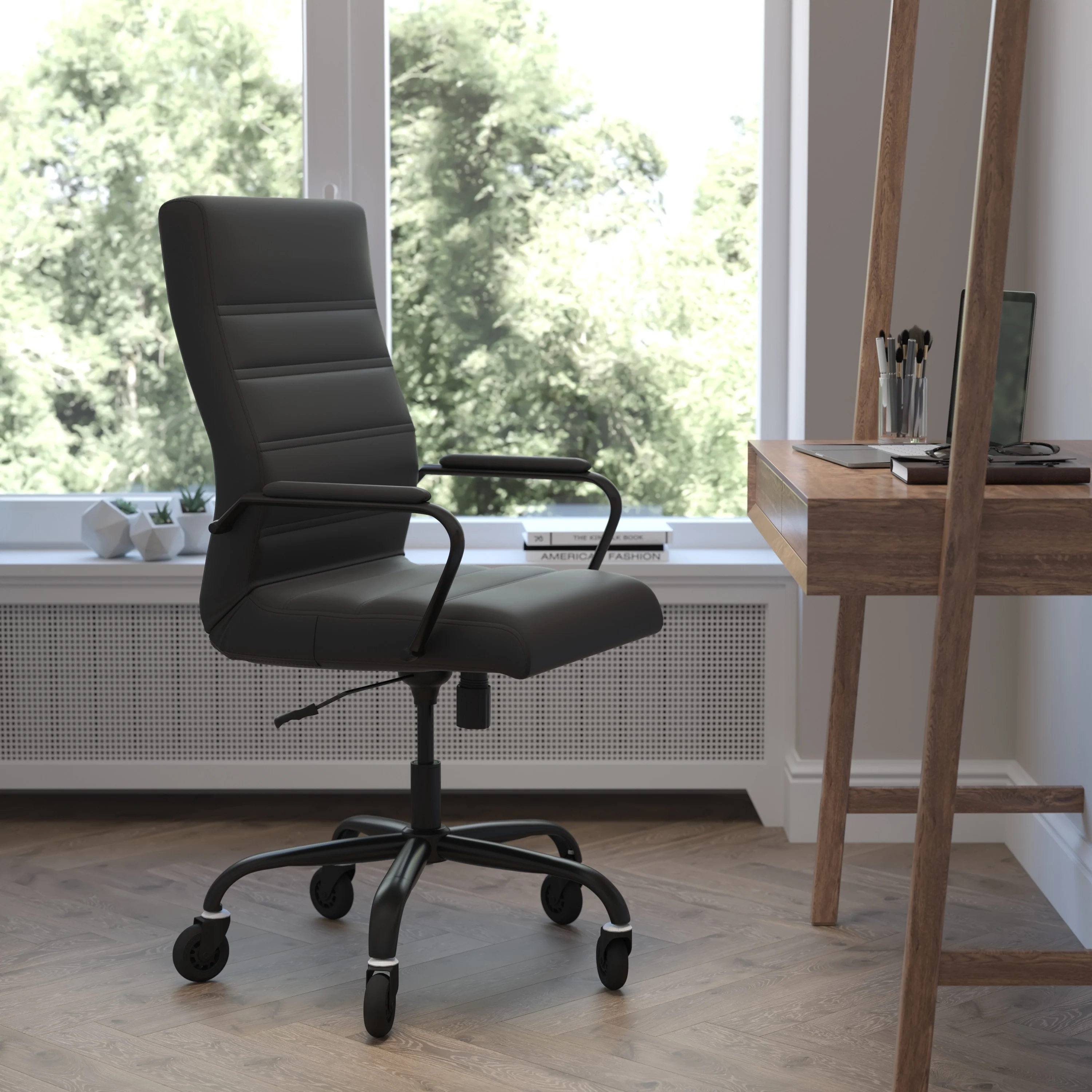 Executive Chair on Skate Wheels