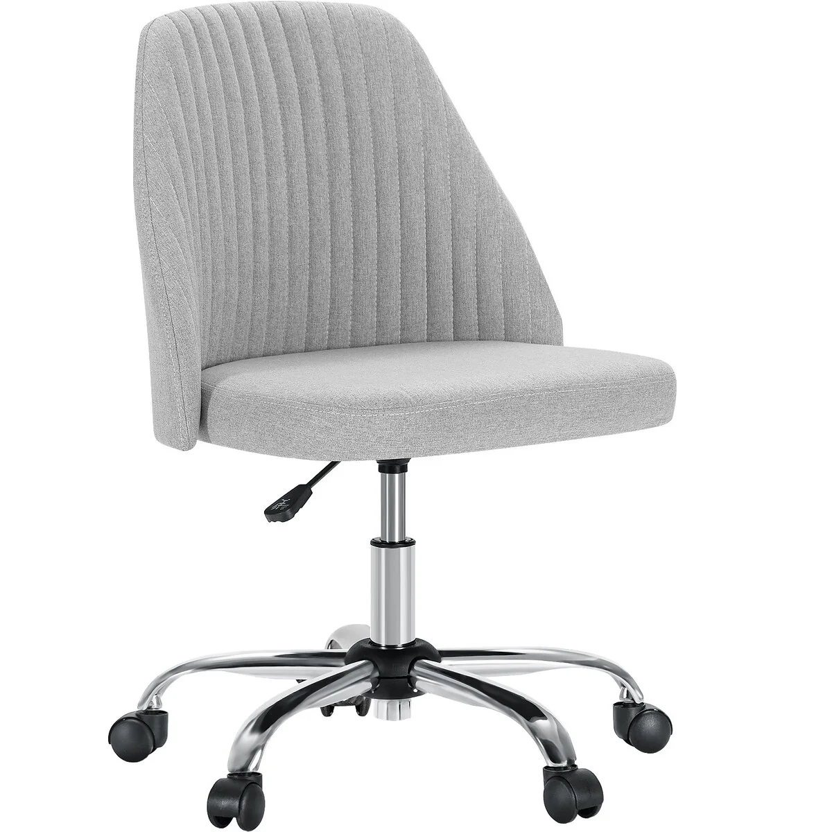 Armless Home Office Desk Chair
