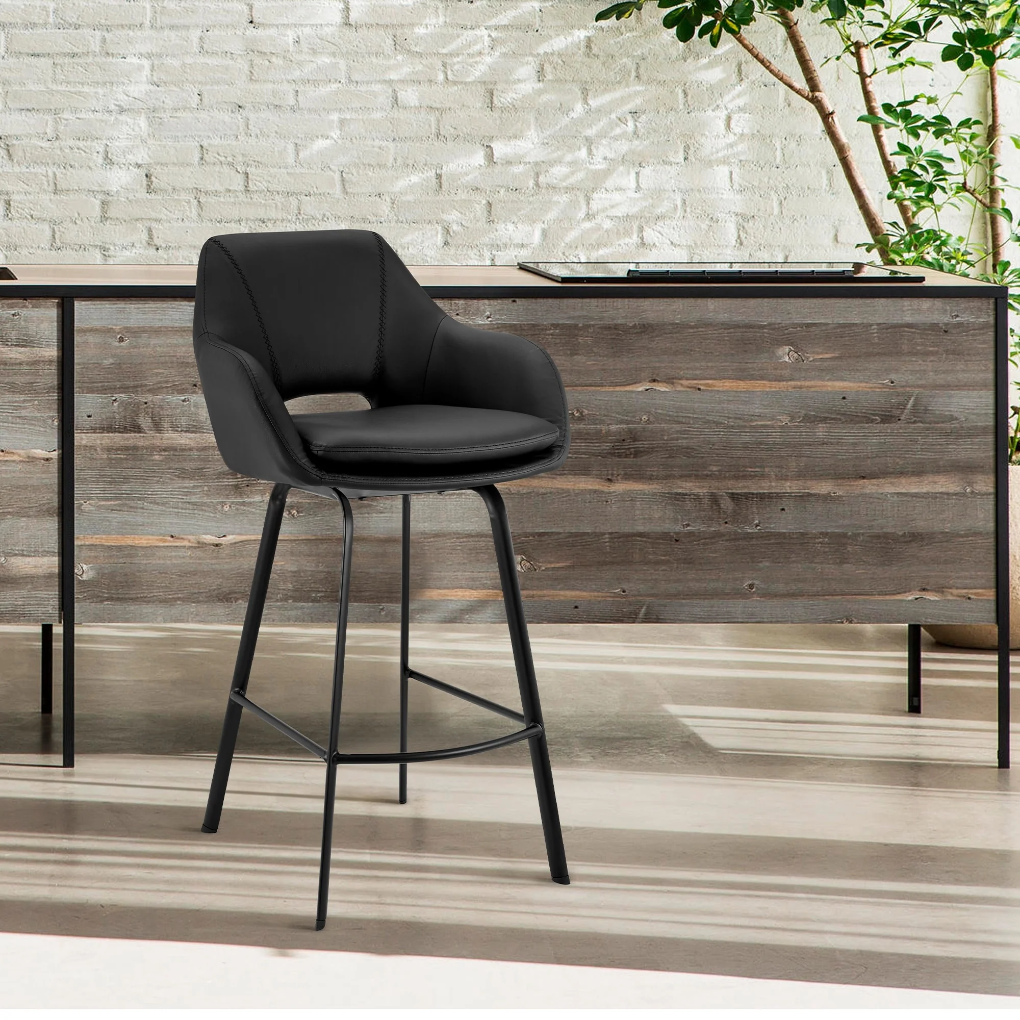 Aura Swivel Bar/Counter Stool