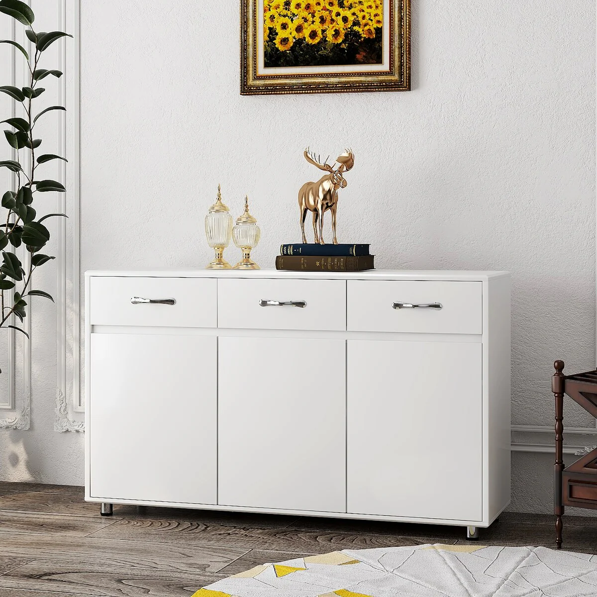 Gazi 3 Door Accent Cabinet