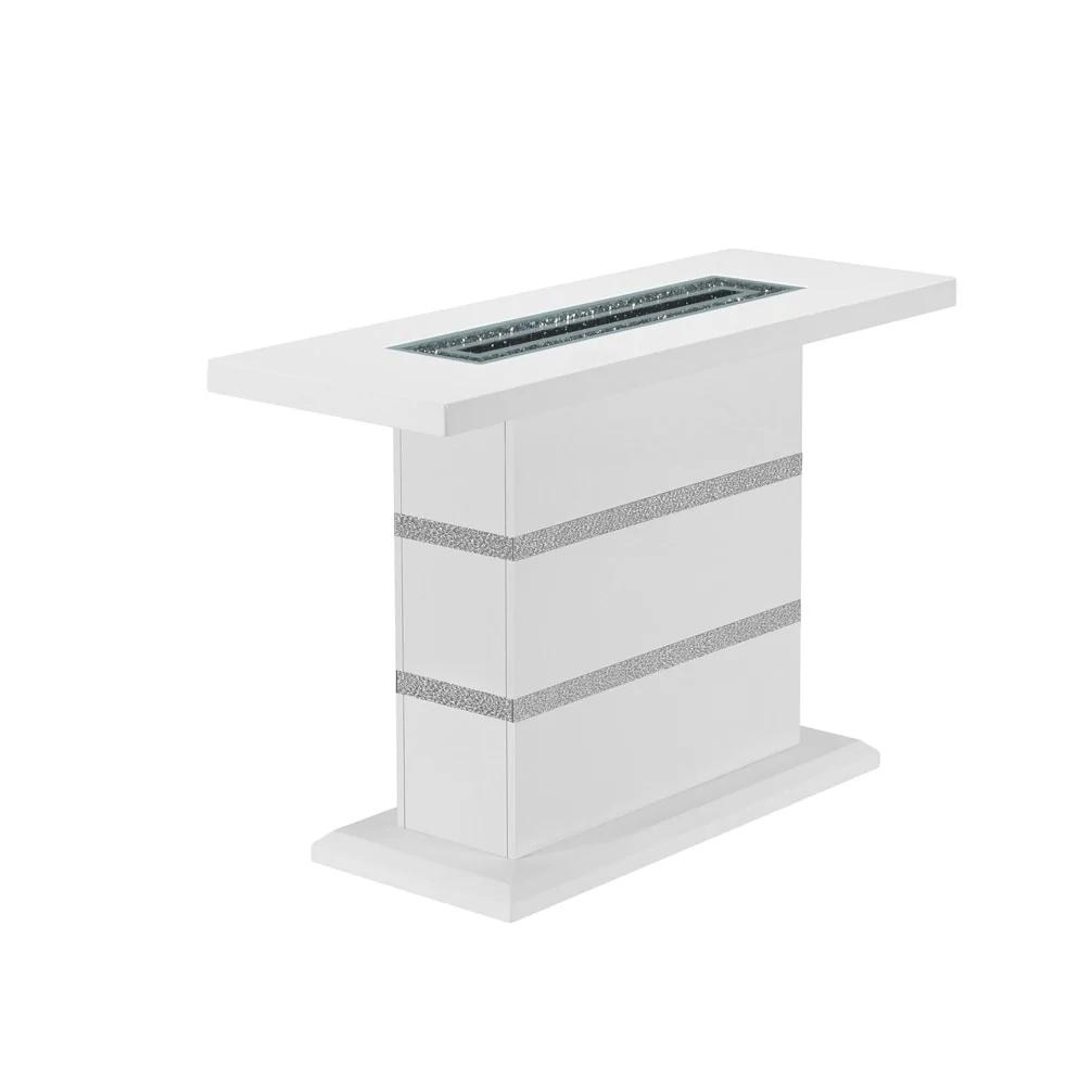 Ariya White Console Table