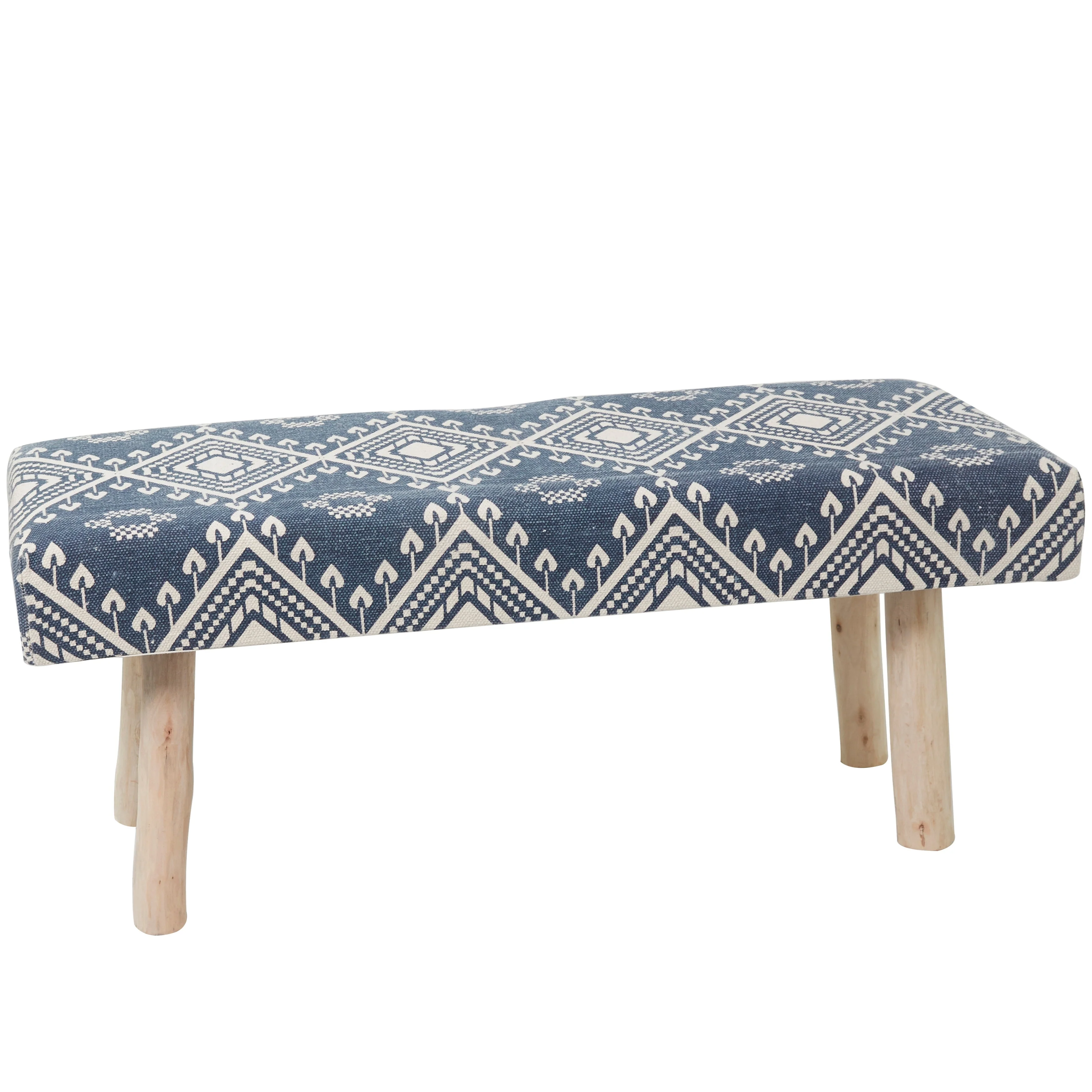 Bohemian Wood Bench