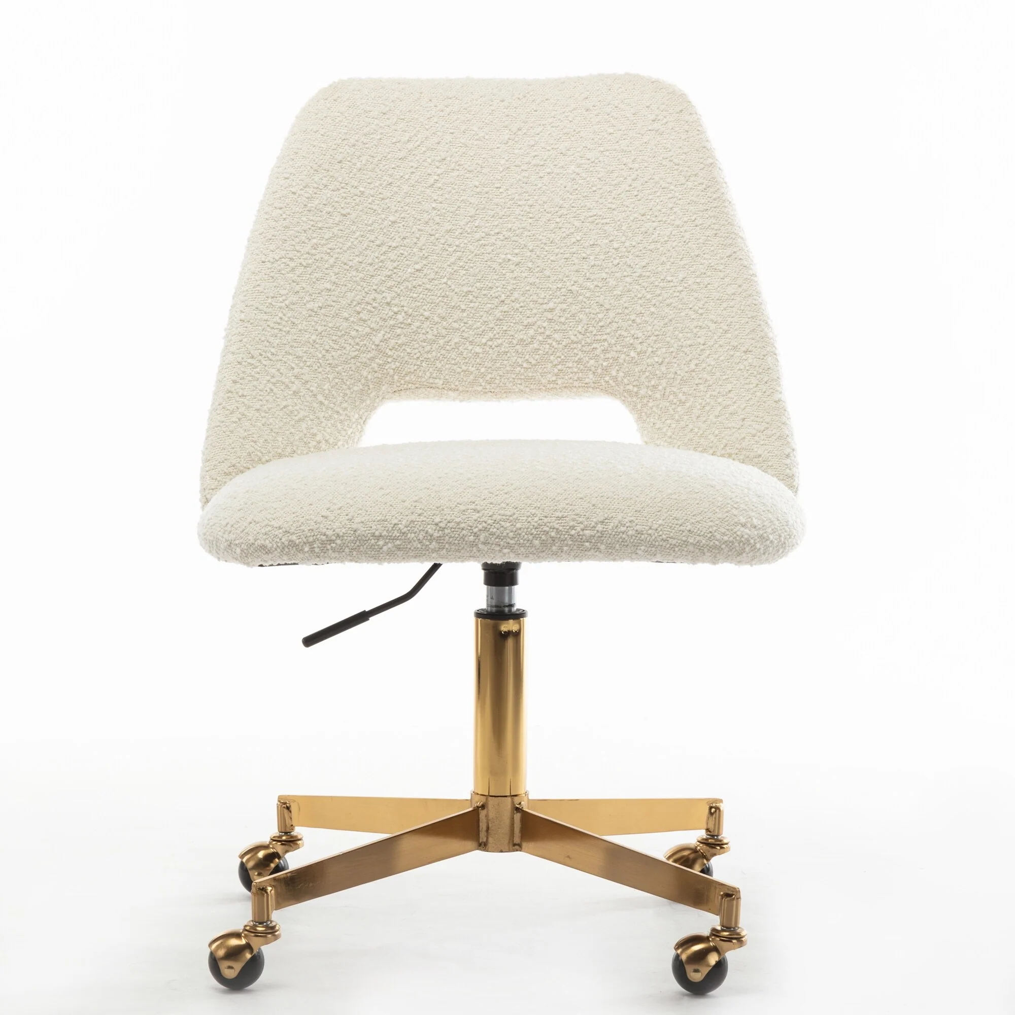 Shelby Boucle Rolling Chair