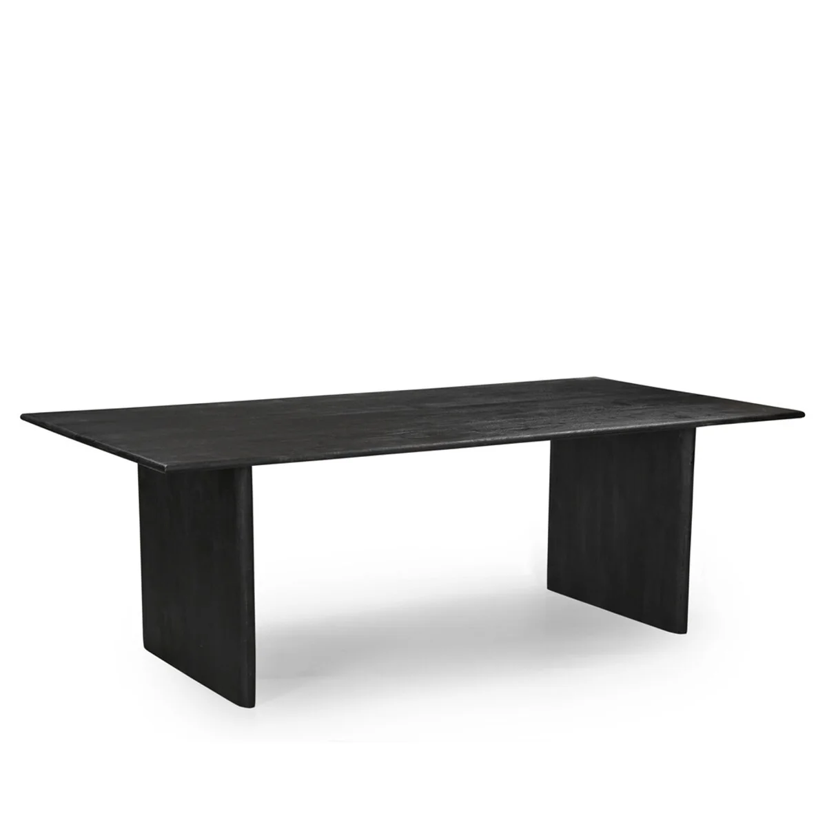 Grackle Solid Wood Dining Table - Black