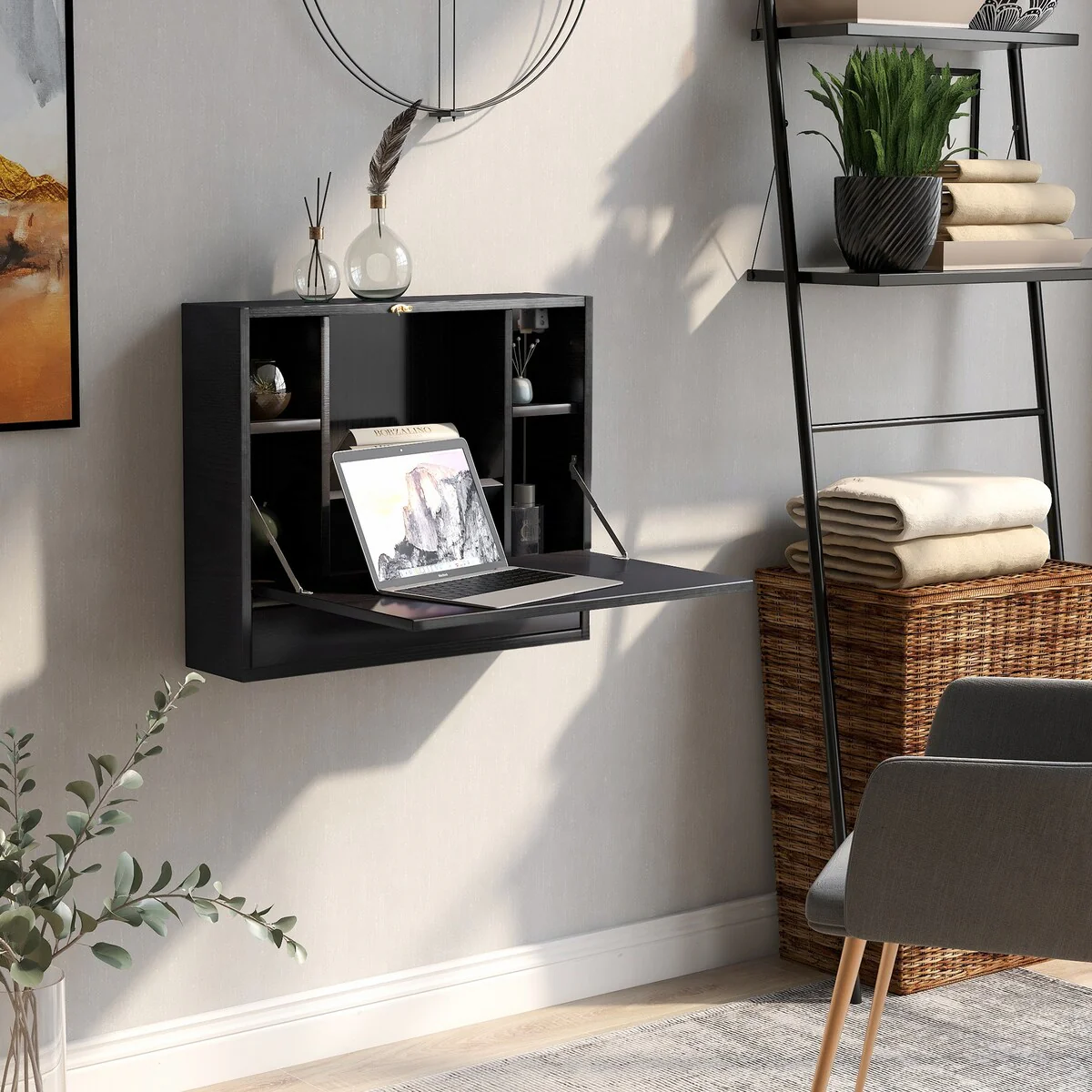 Wall Mounted Table Fold Out Desk