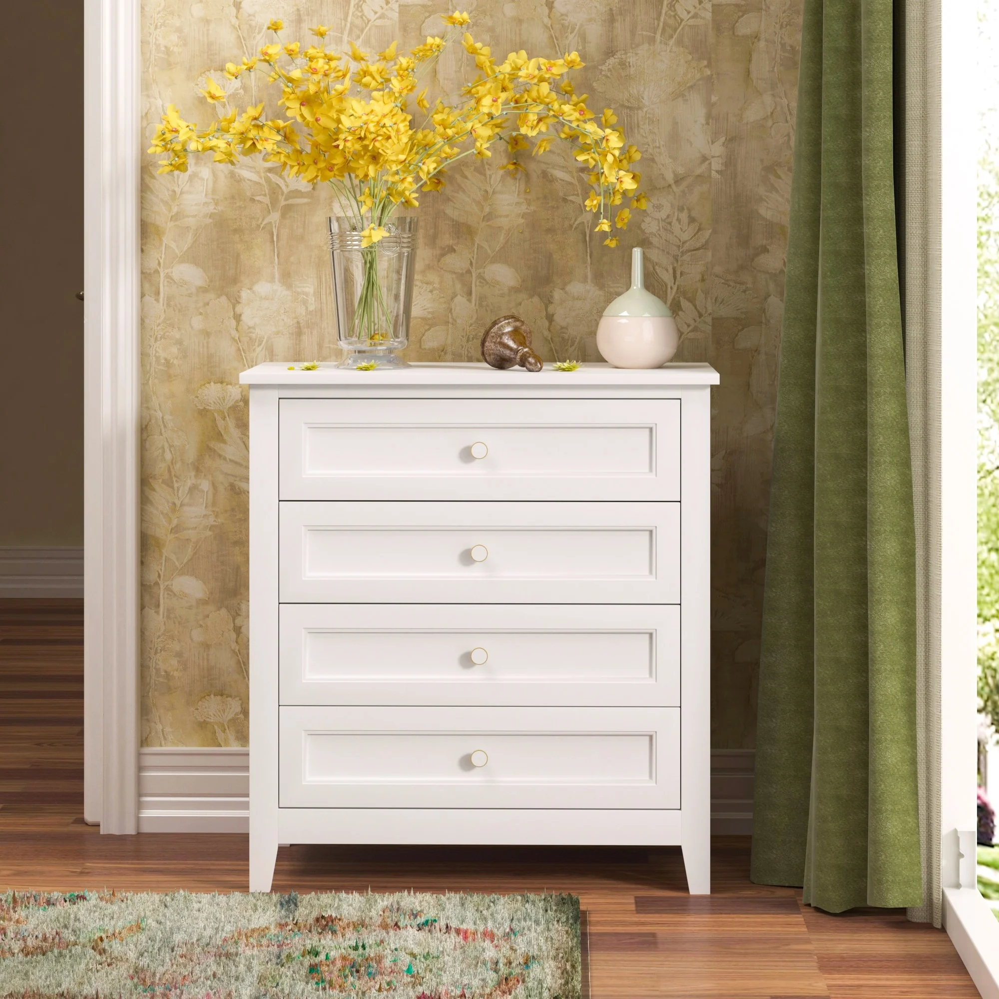 Practical Modern Solid Wood Cabinets