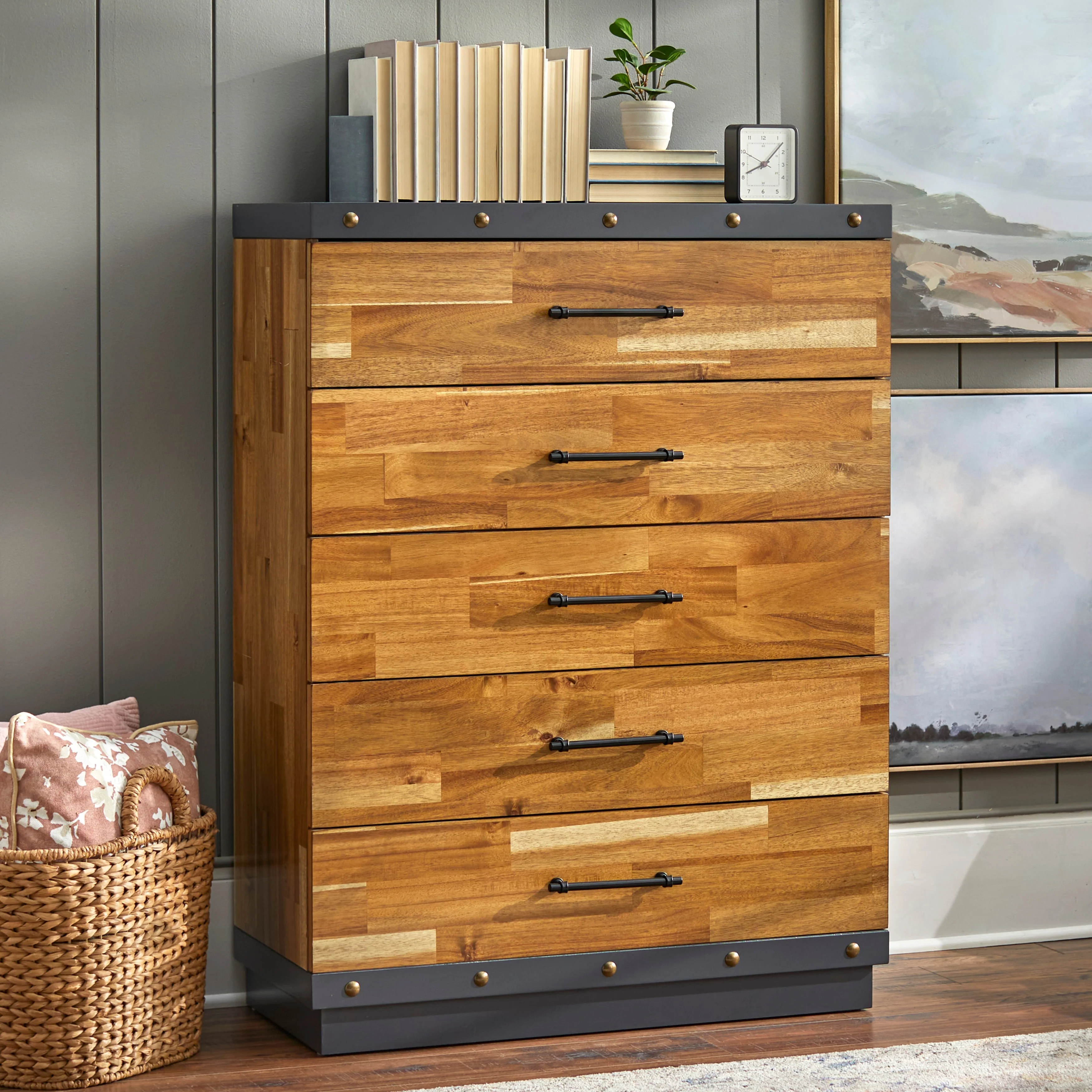 Lifestorey Drake 5-Drawer Chest