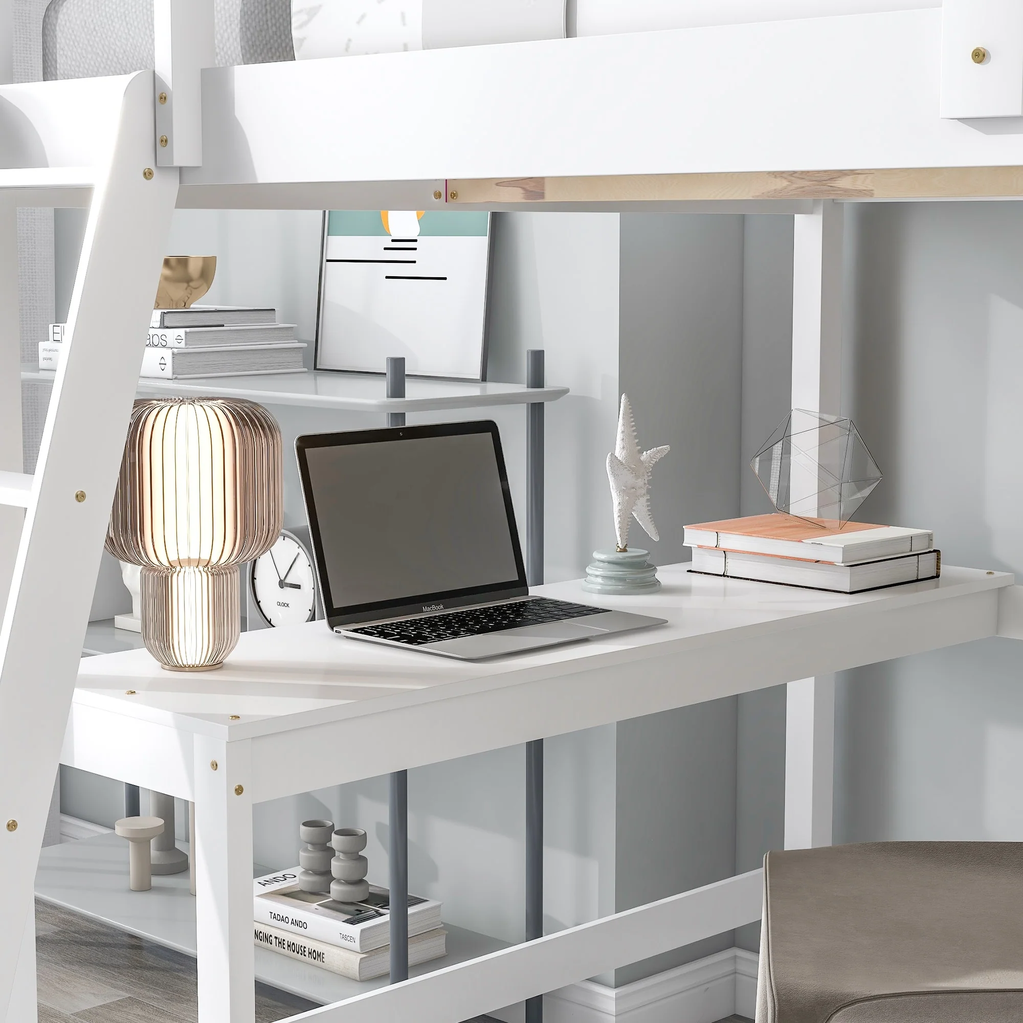 Loft Bed with desk