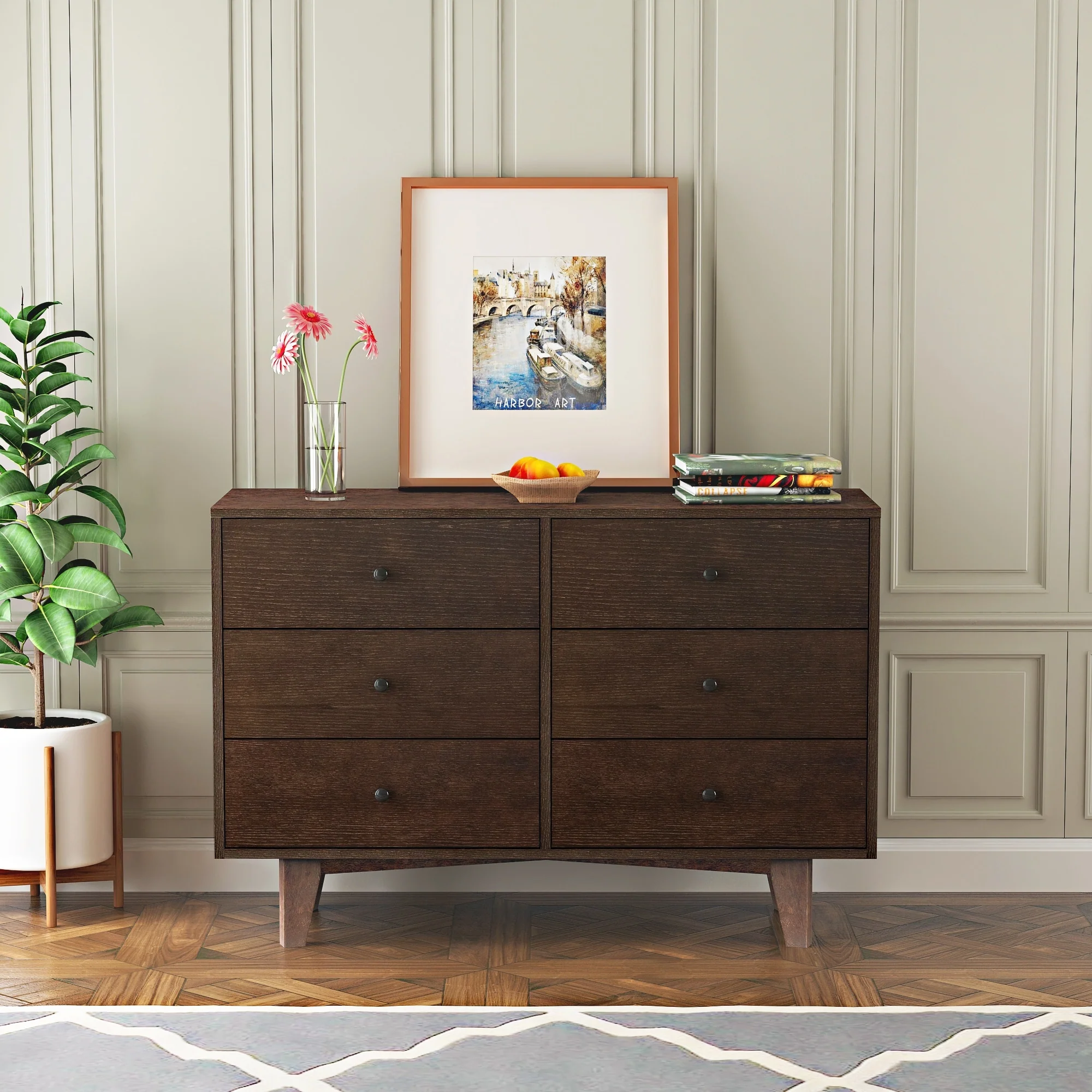 Modern and Practical Birch Cabinet