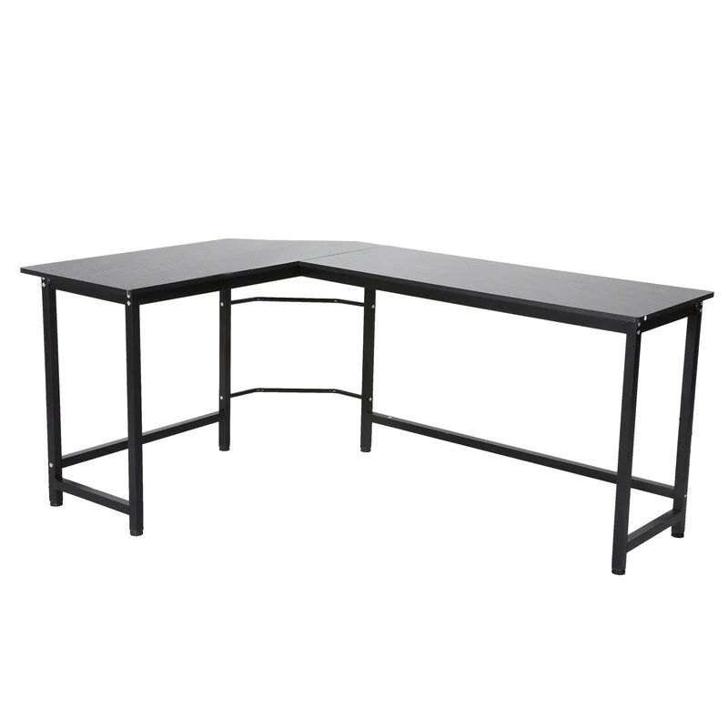 L-shaped Computer Desk, Black