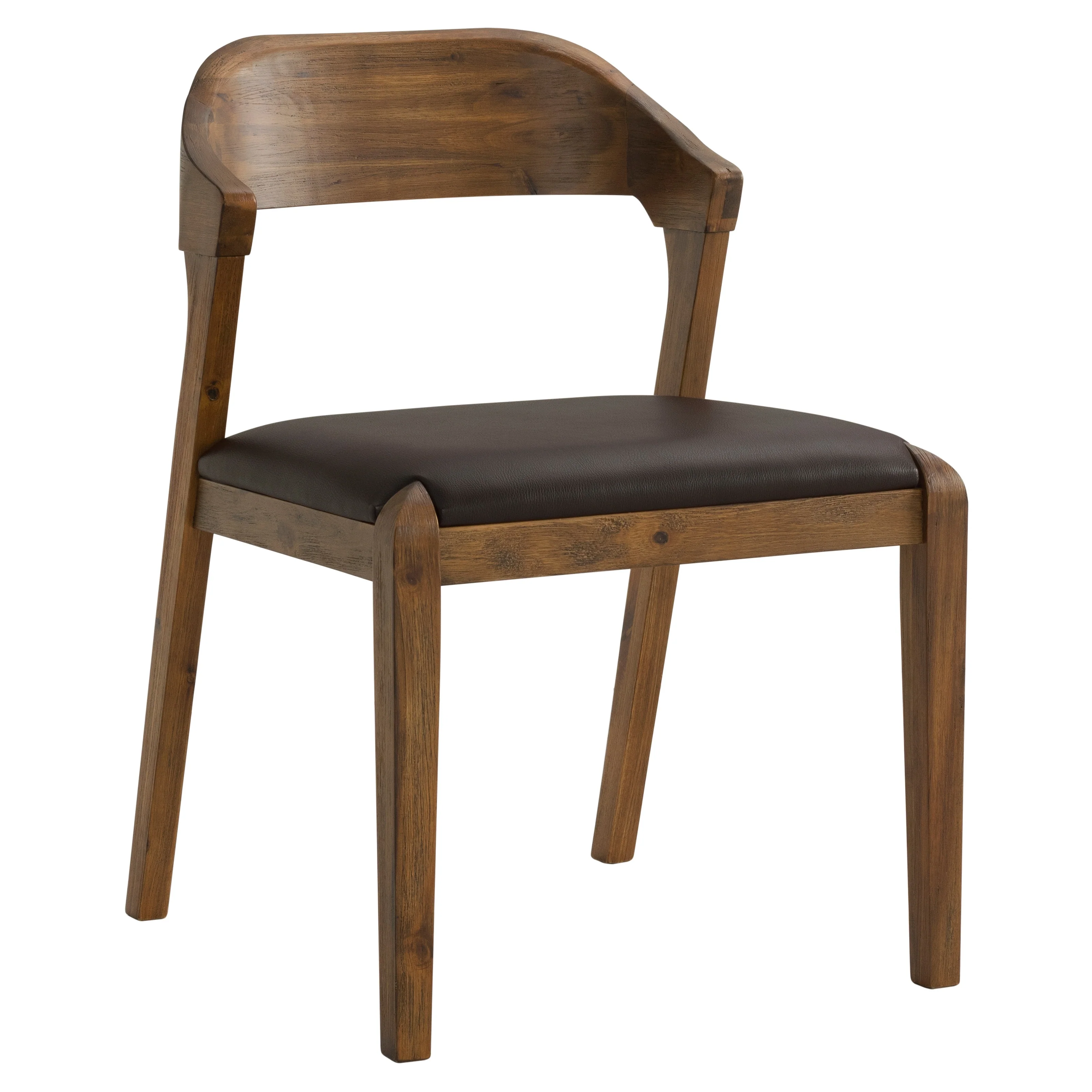 Rasmus Mid Century Wood Dining Chair
