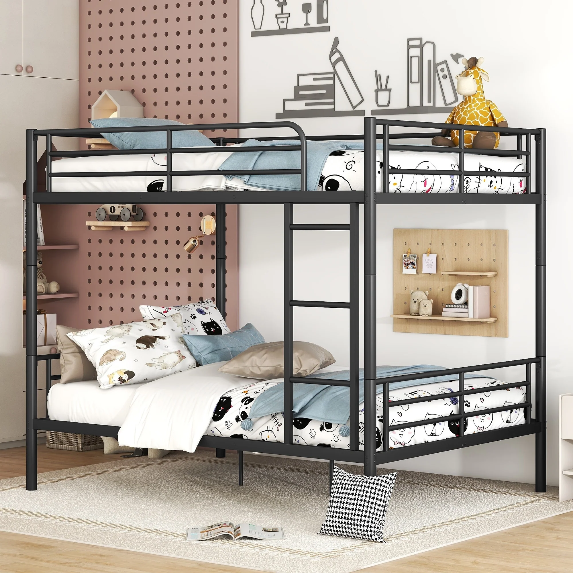 Over Metal Bunk Bed