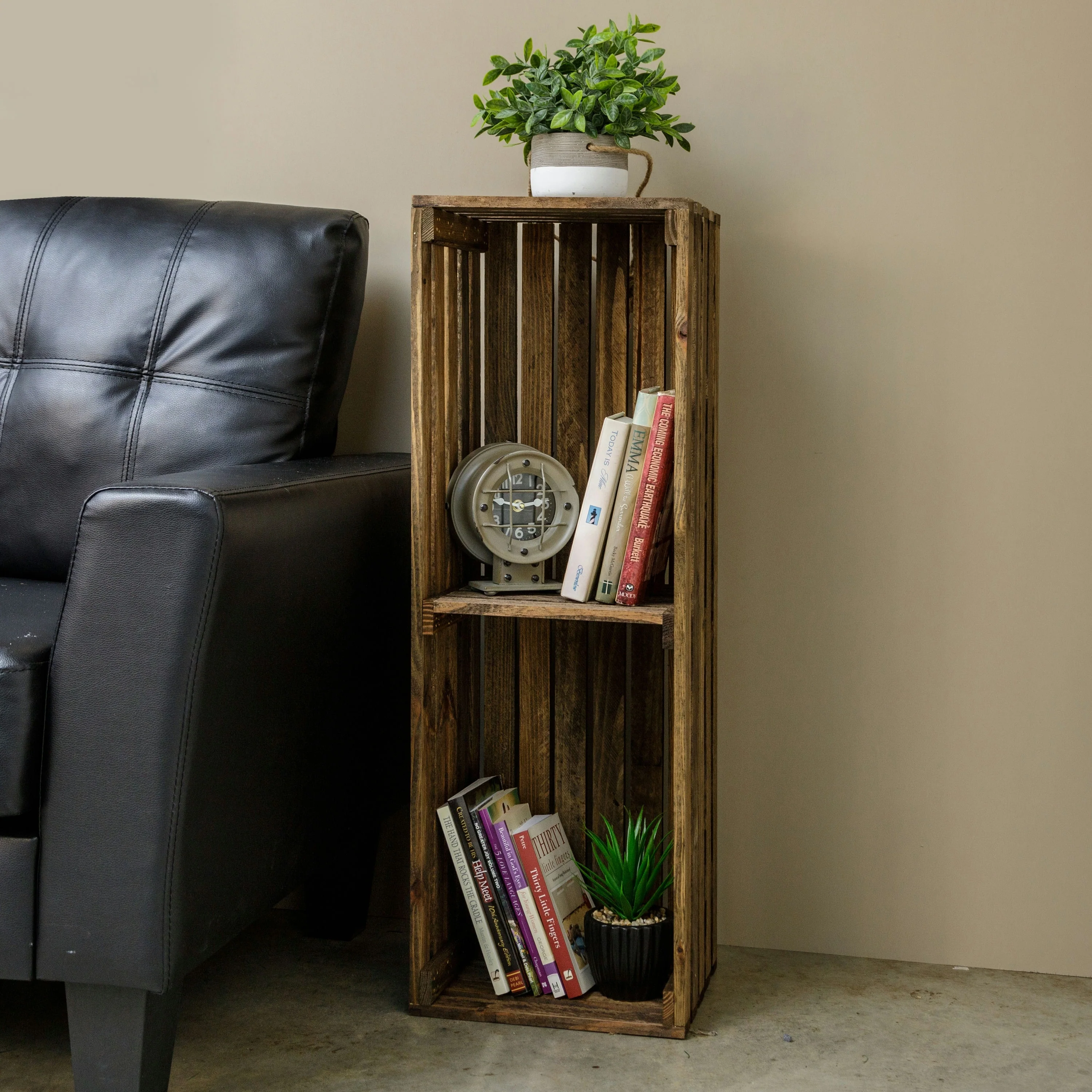 Crate Bookshelf