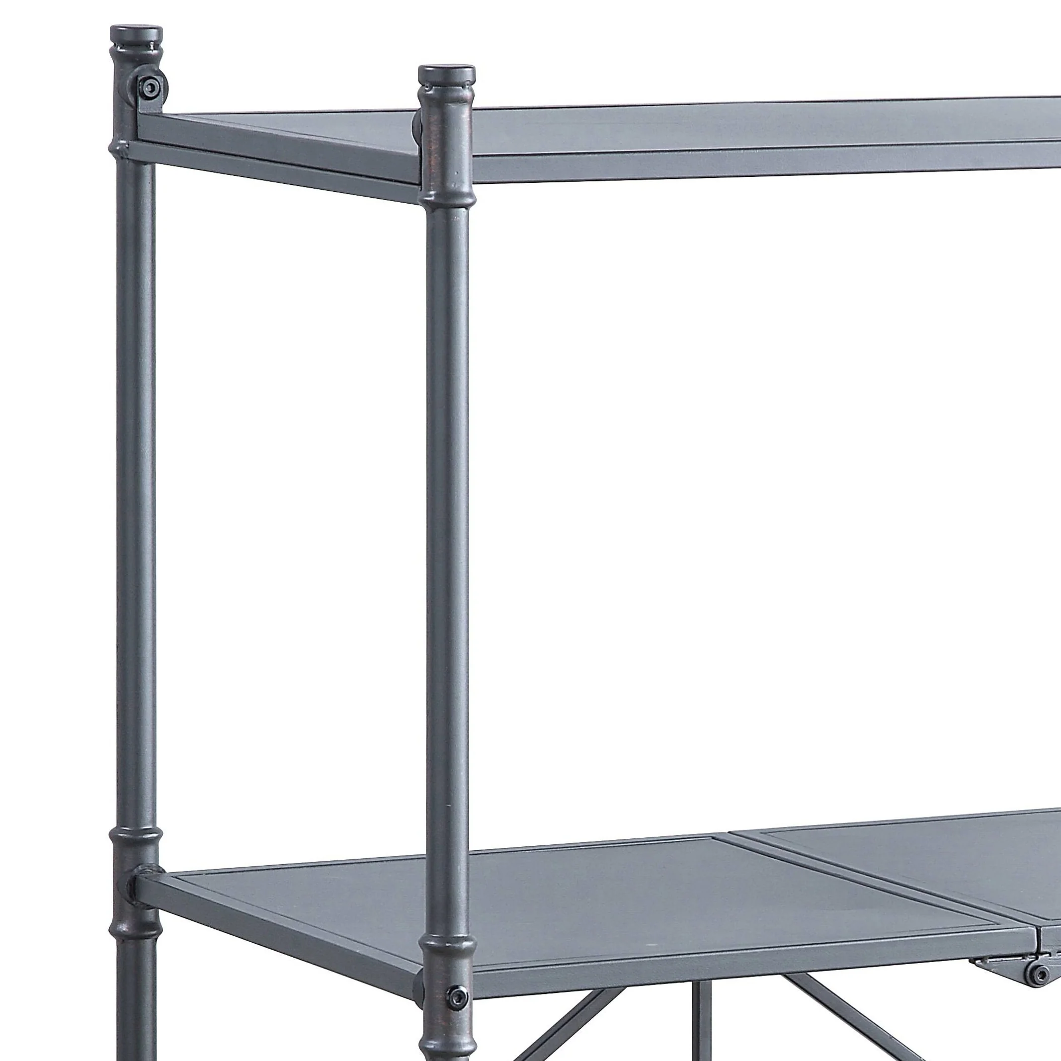Hand-Brushed 3-tier Console Table