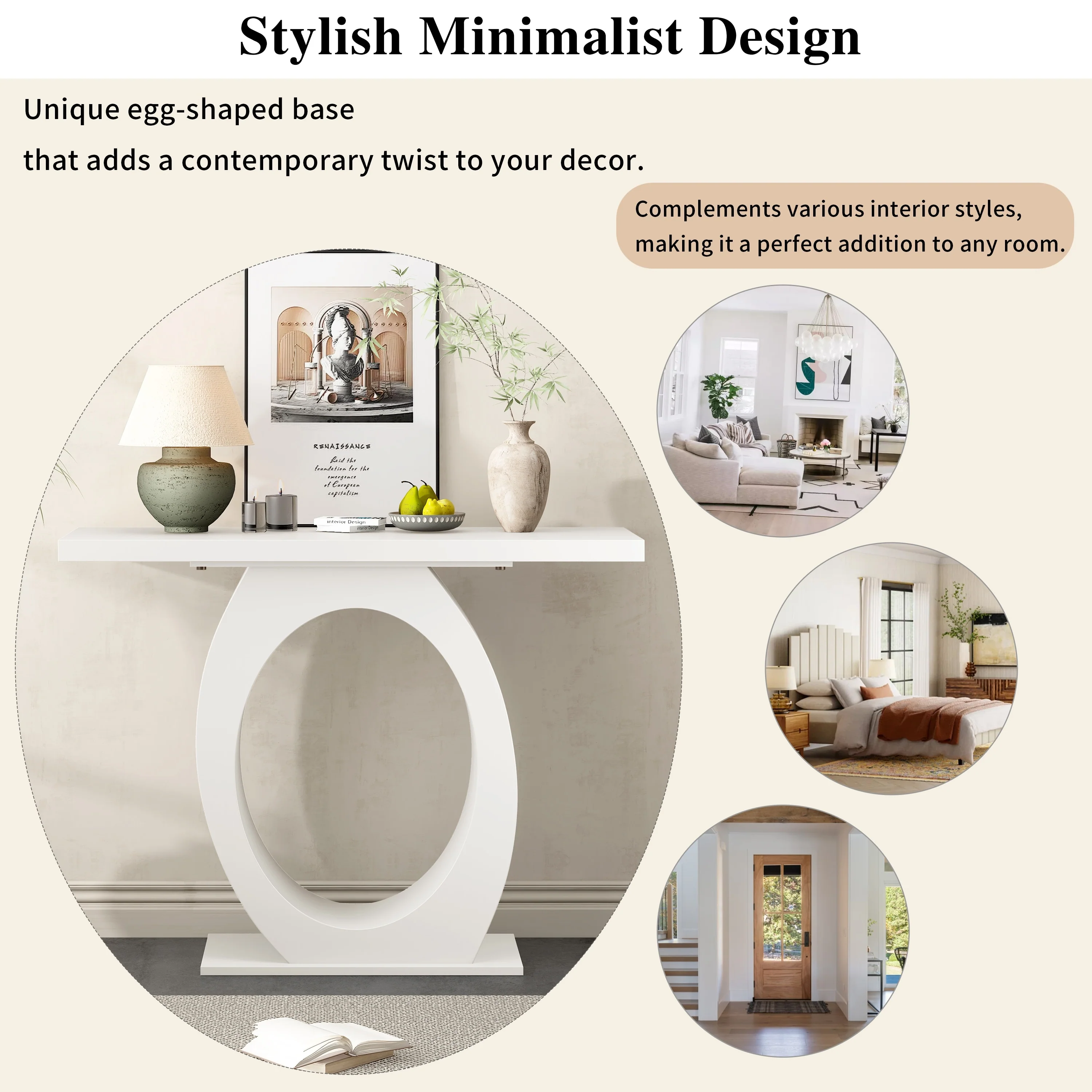 Mirod Stylish Modern Console Table