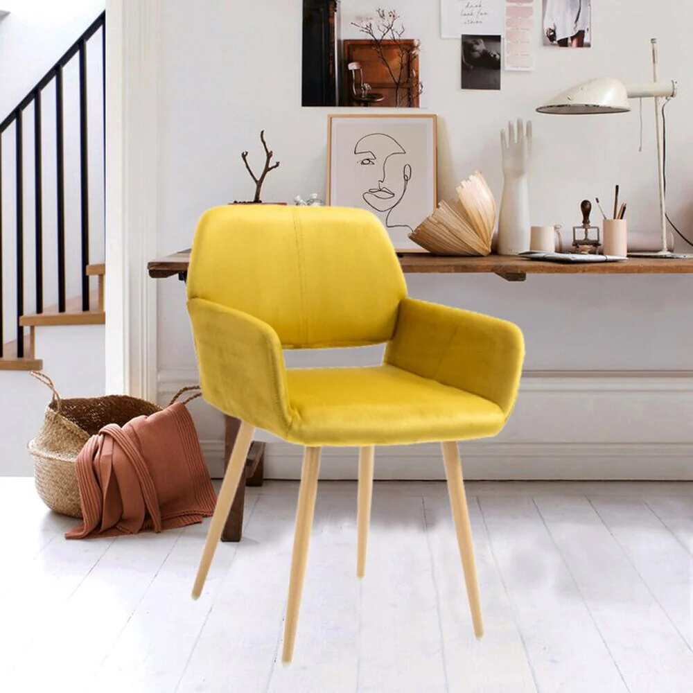 Velvet Desk Chair
