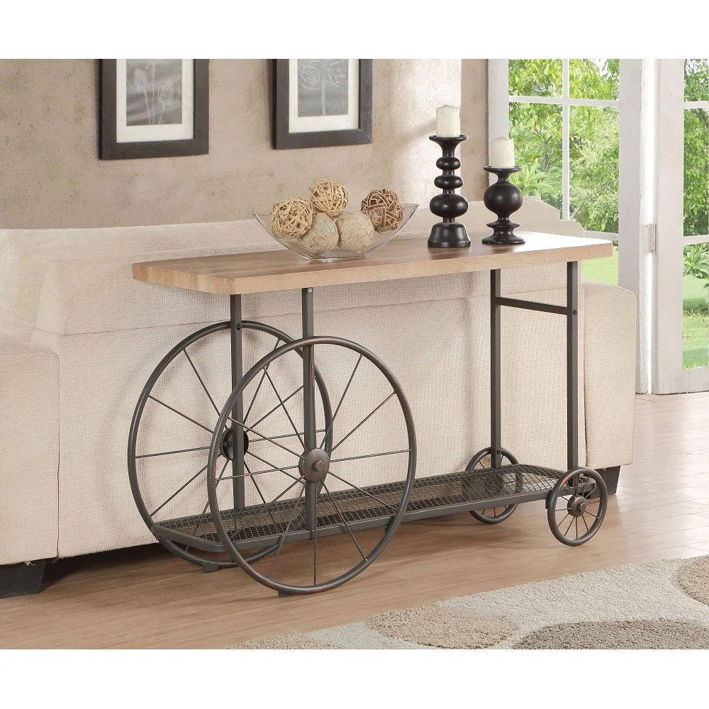Industrial Sofa Table