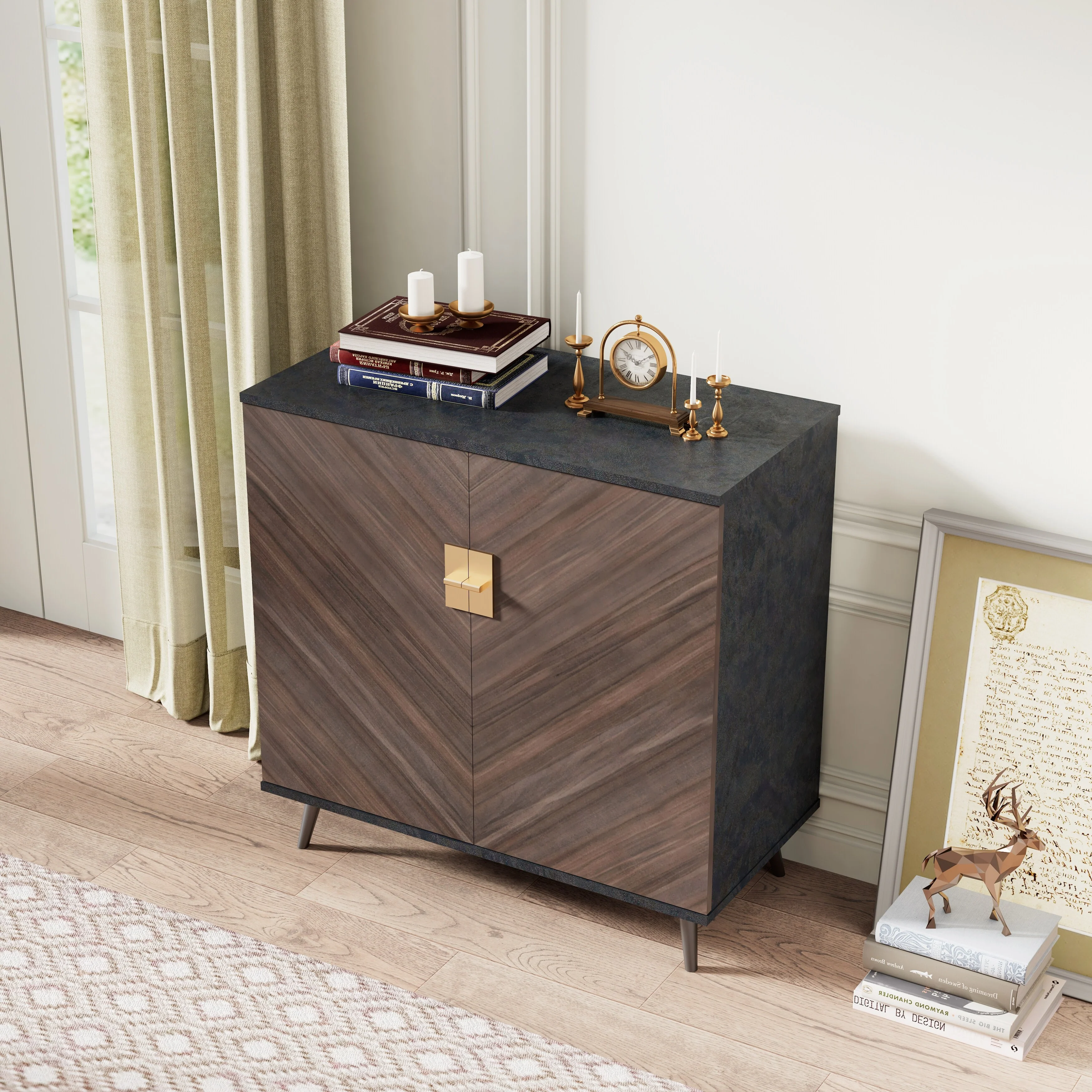 Accent Storage Cabinet With Doors
