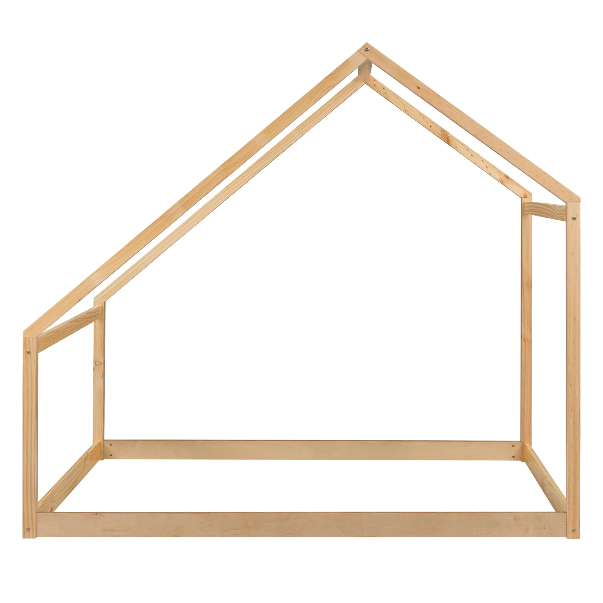 Wooden House Bed
