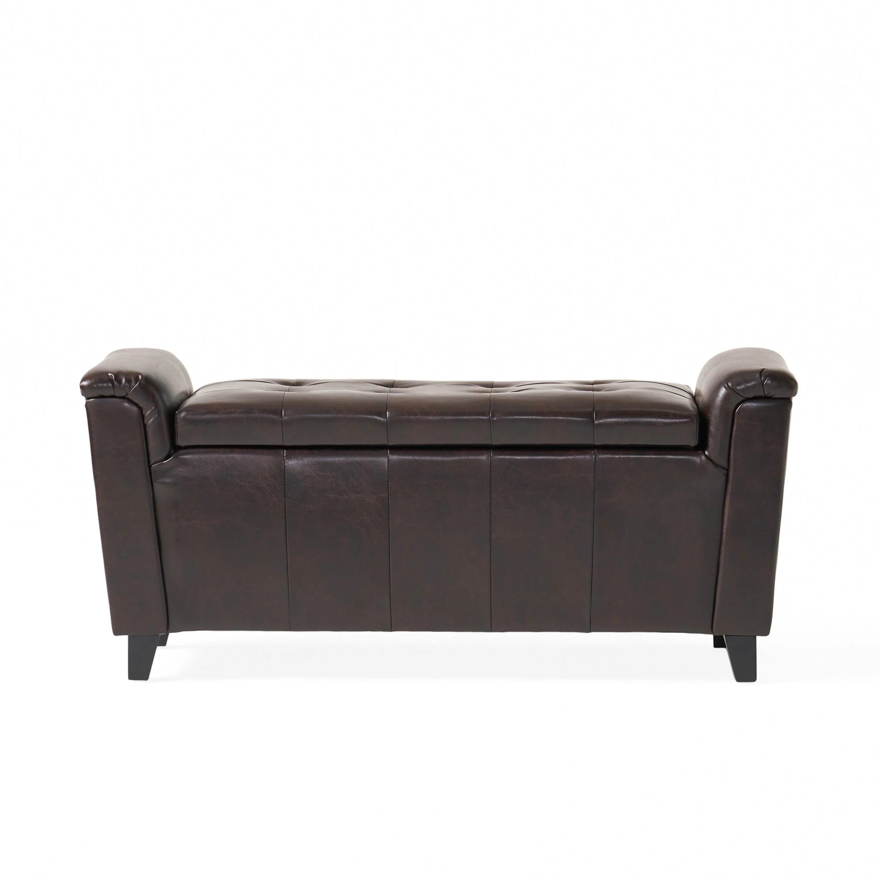 Alden Armed Storage Bench
