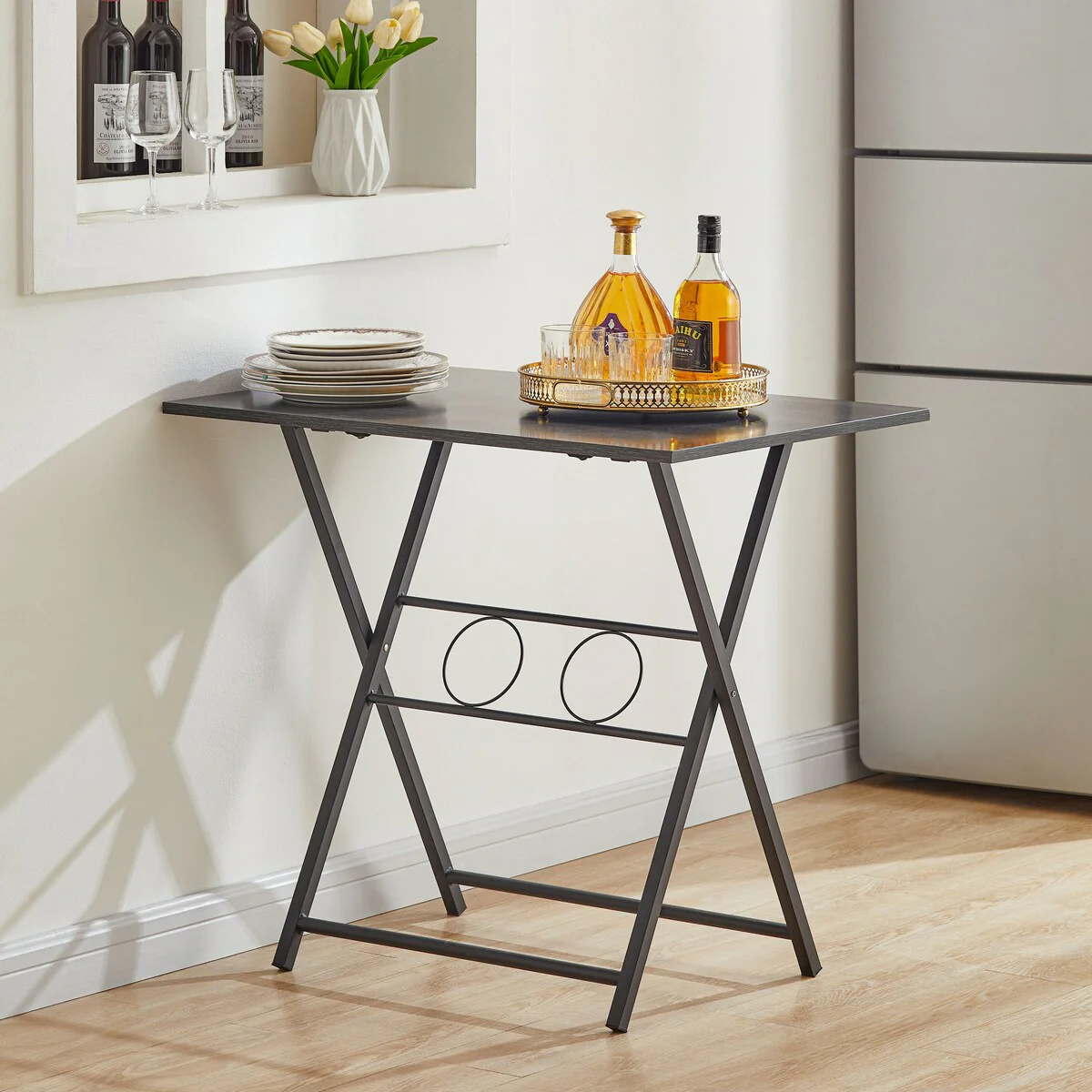 Folding office desk