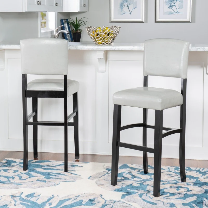 Monte Carlo Gray Bar Stool