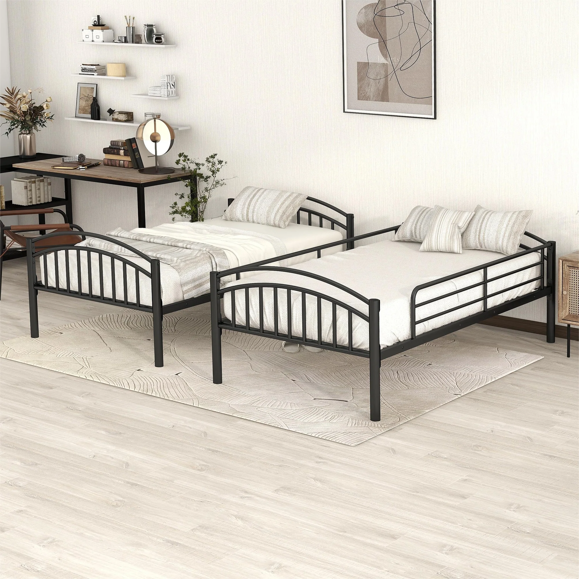 Over Metal Bunk Bed