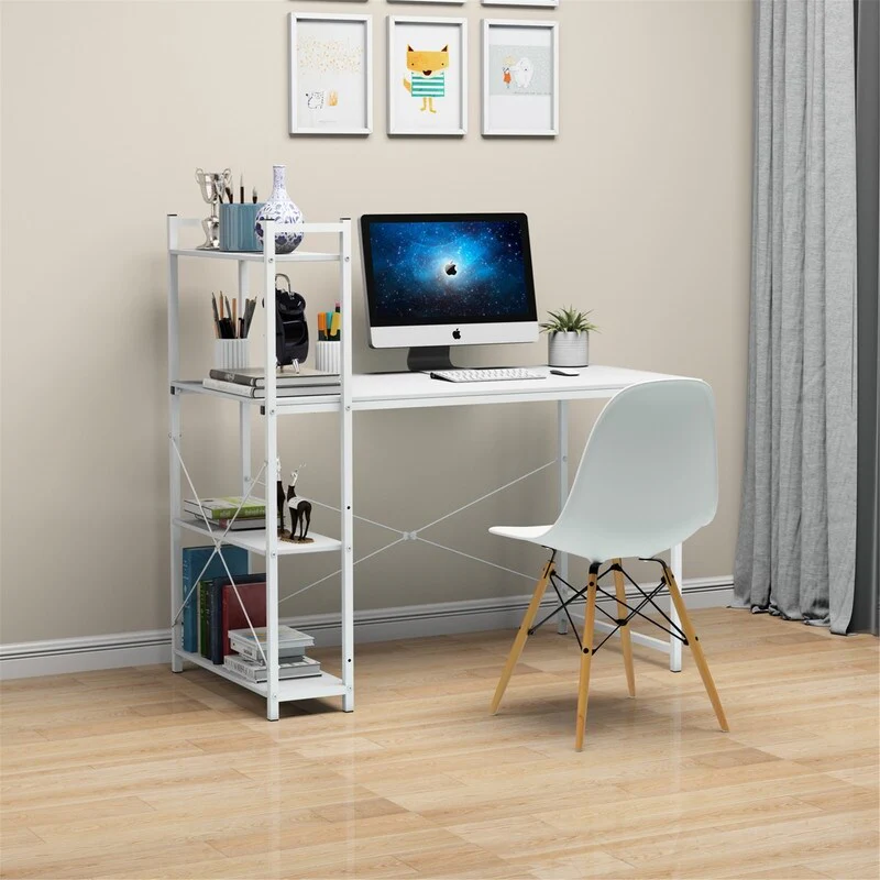 Home office writing computer desk