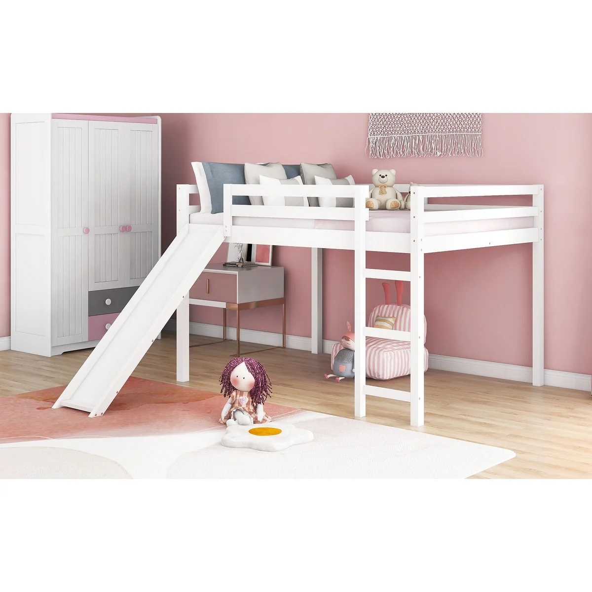 Loft Bed with Slide