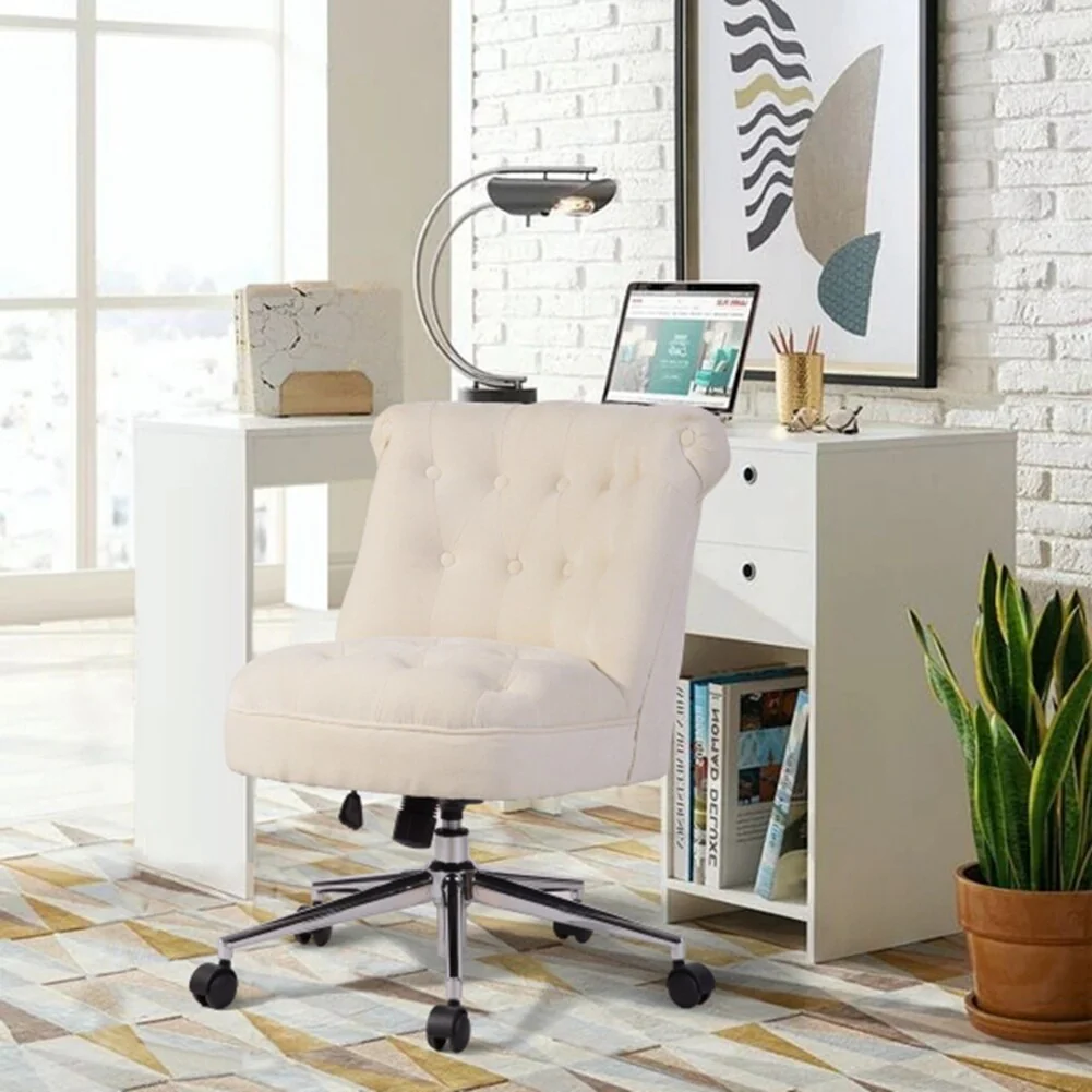 Upholstered Task Chair with Casters