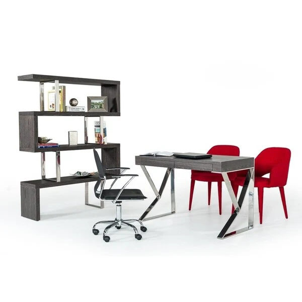 Modrest Ferris Modern Gray Elm Desk