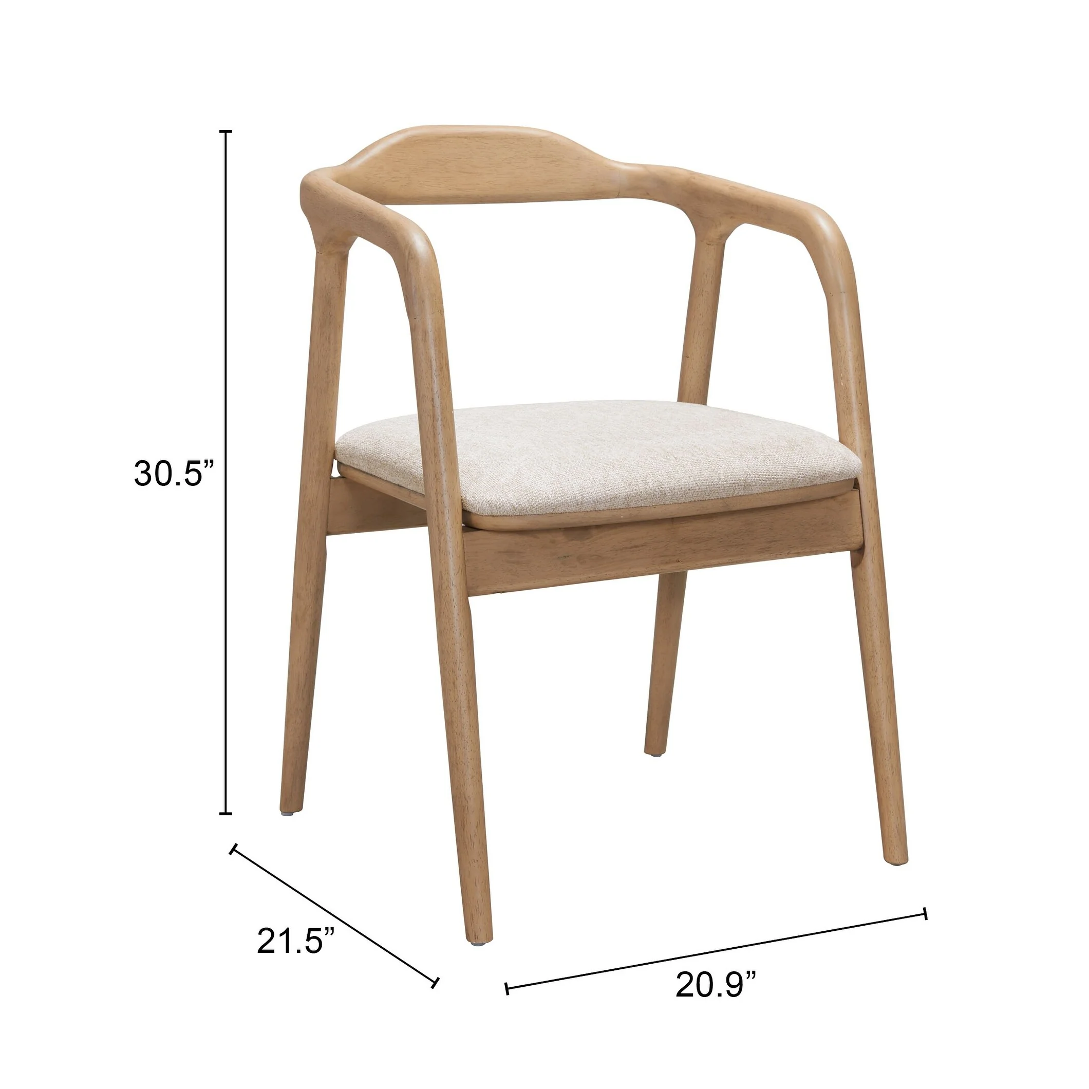 Hosoi Dining Chair Beige