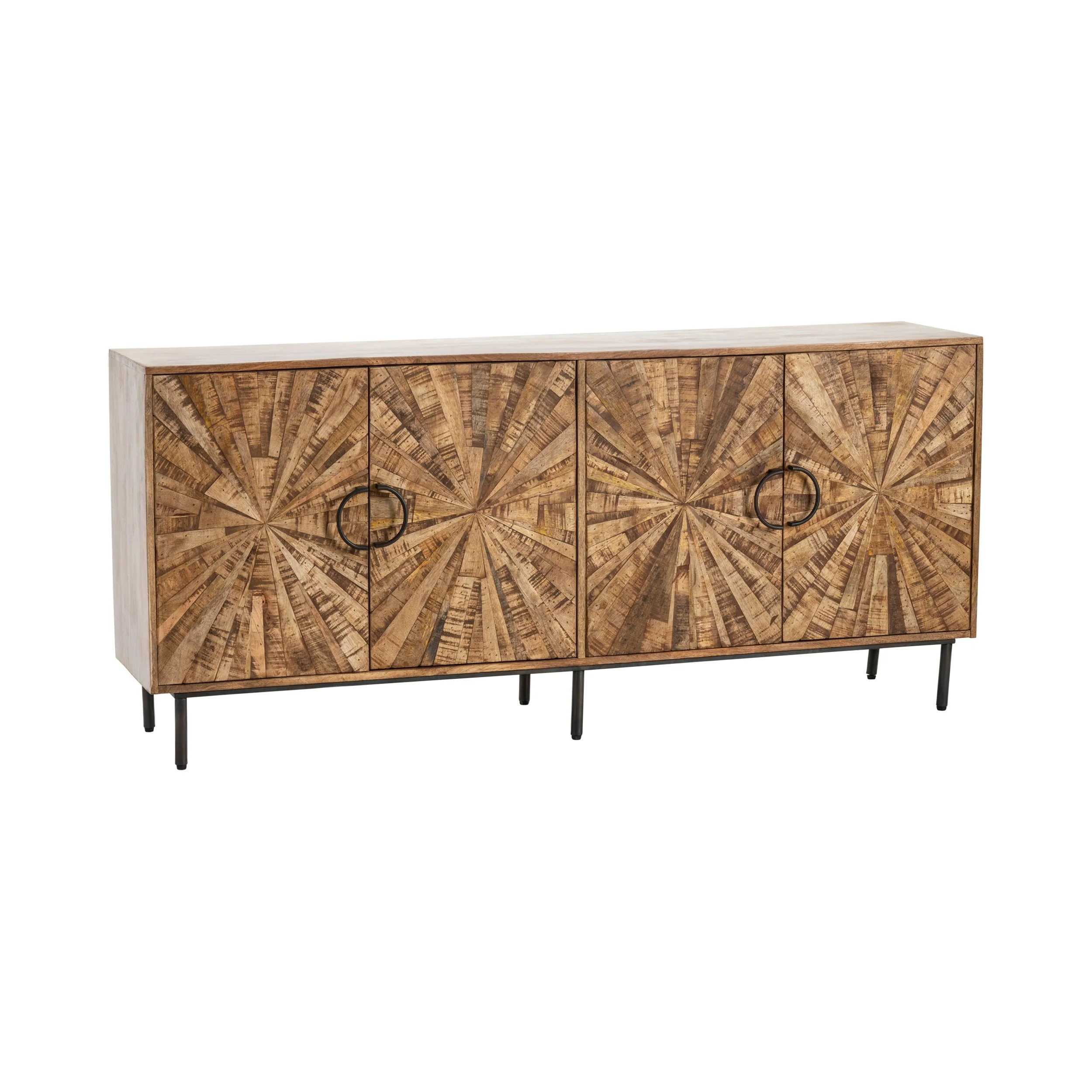 Roswell Four-Door Sideboard - 72 x 16 x 33