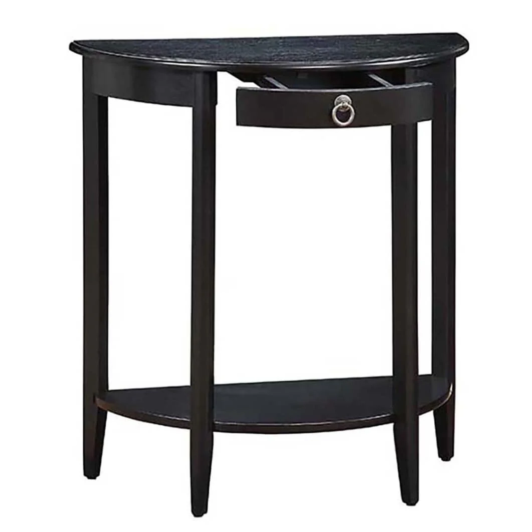 Console Table with Bottom Shelf