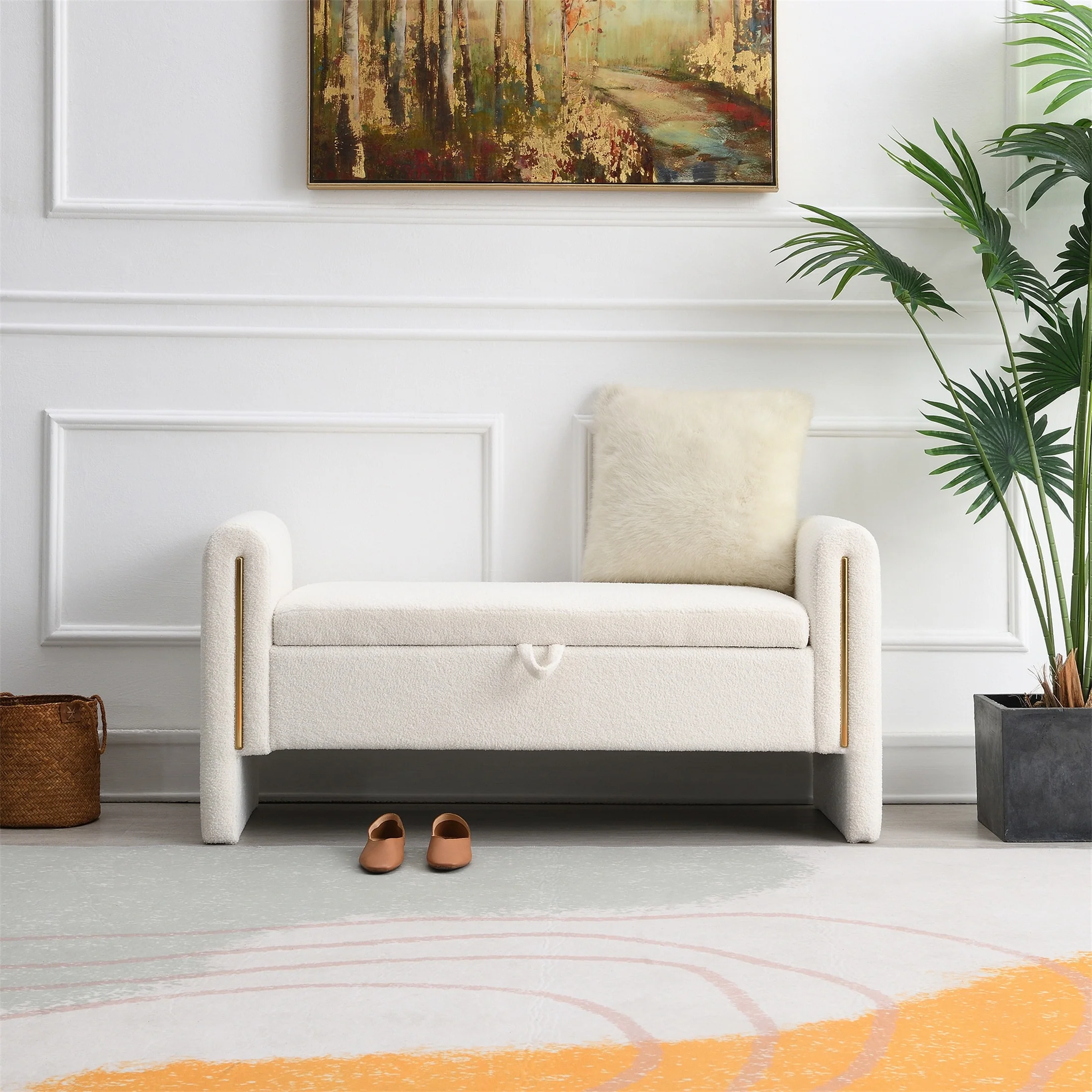Modern Teddy Bed End Bench