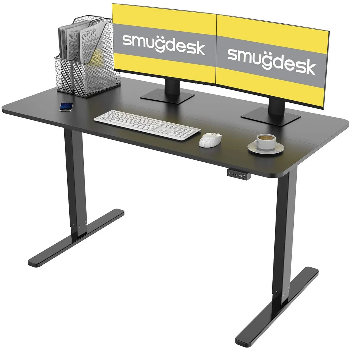Liftable Computer Desk Black