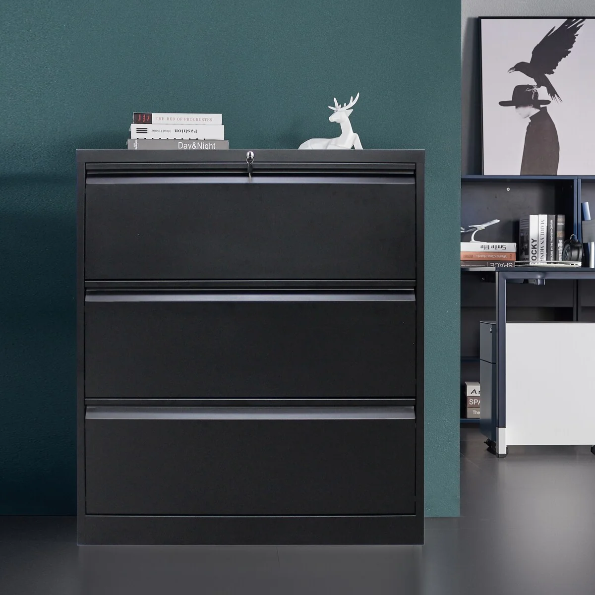 Lateral File Cabinet, 3 Drawer
