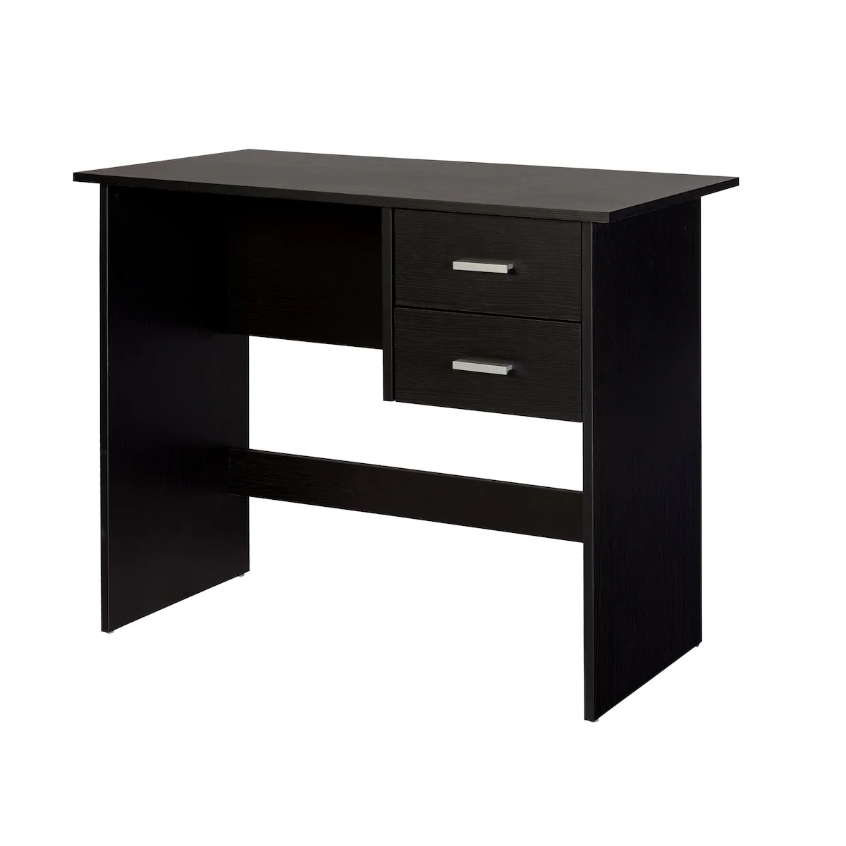 Adina 2 Drawers Writing Desk, Black