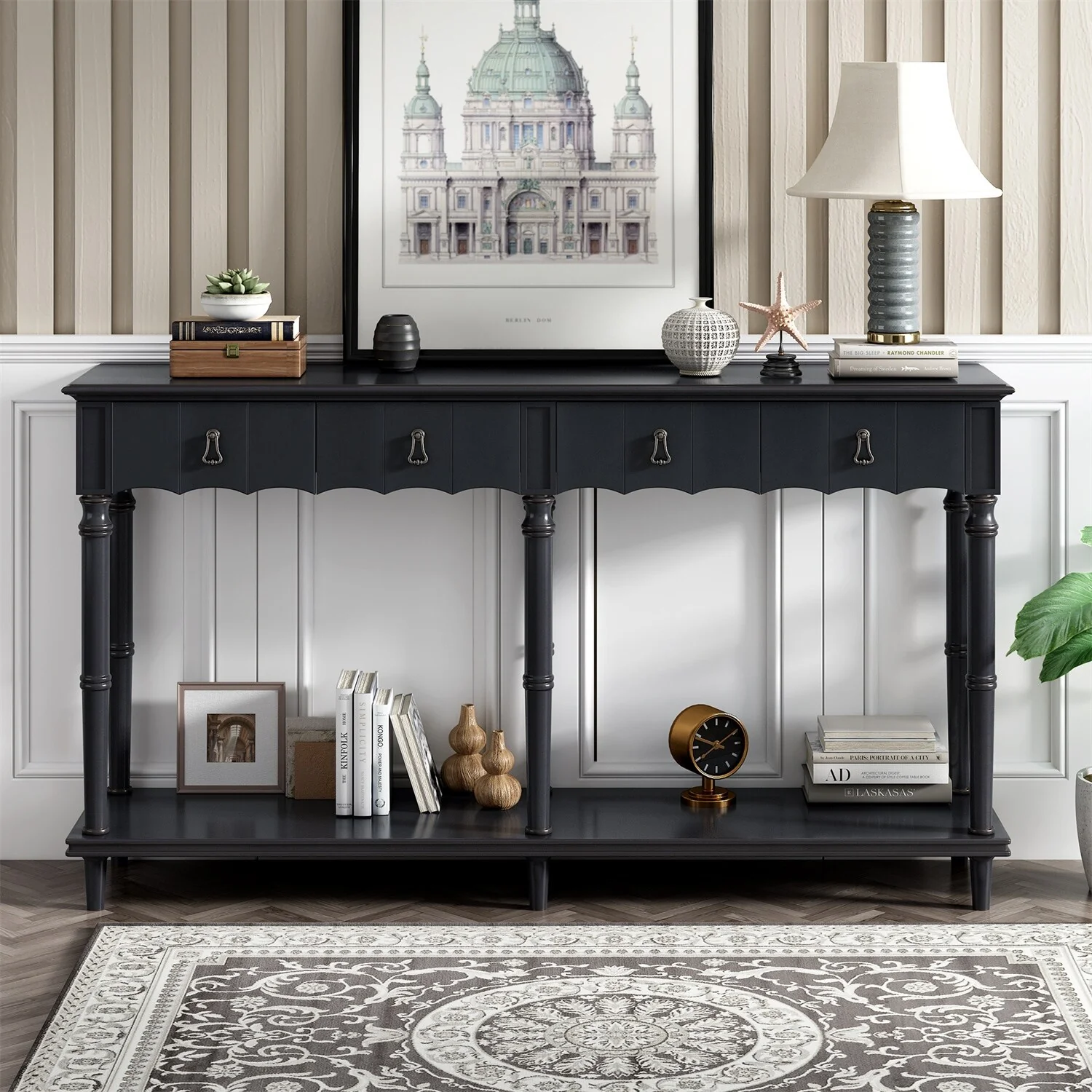 Kata 4-Drawer Console Table
