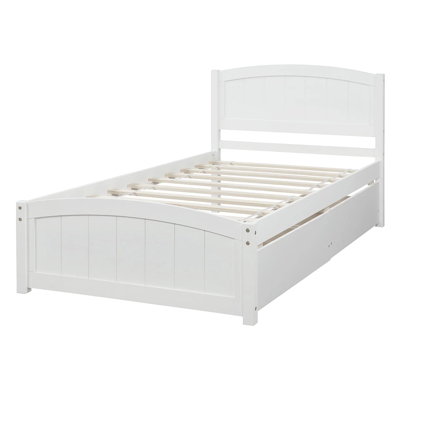 Platform Bed with Two Drawers