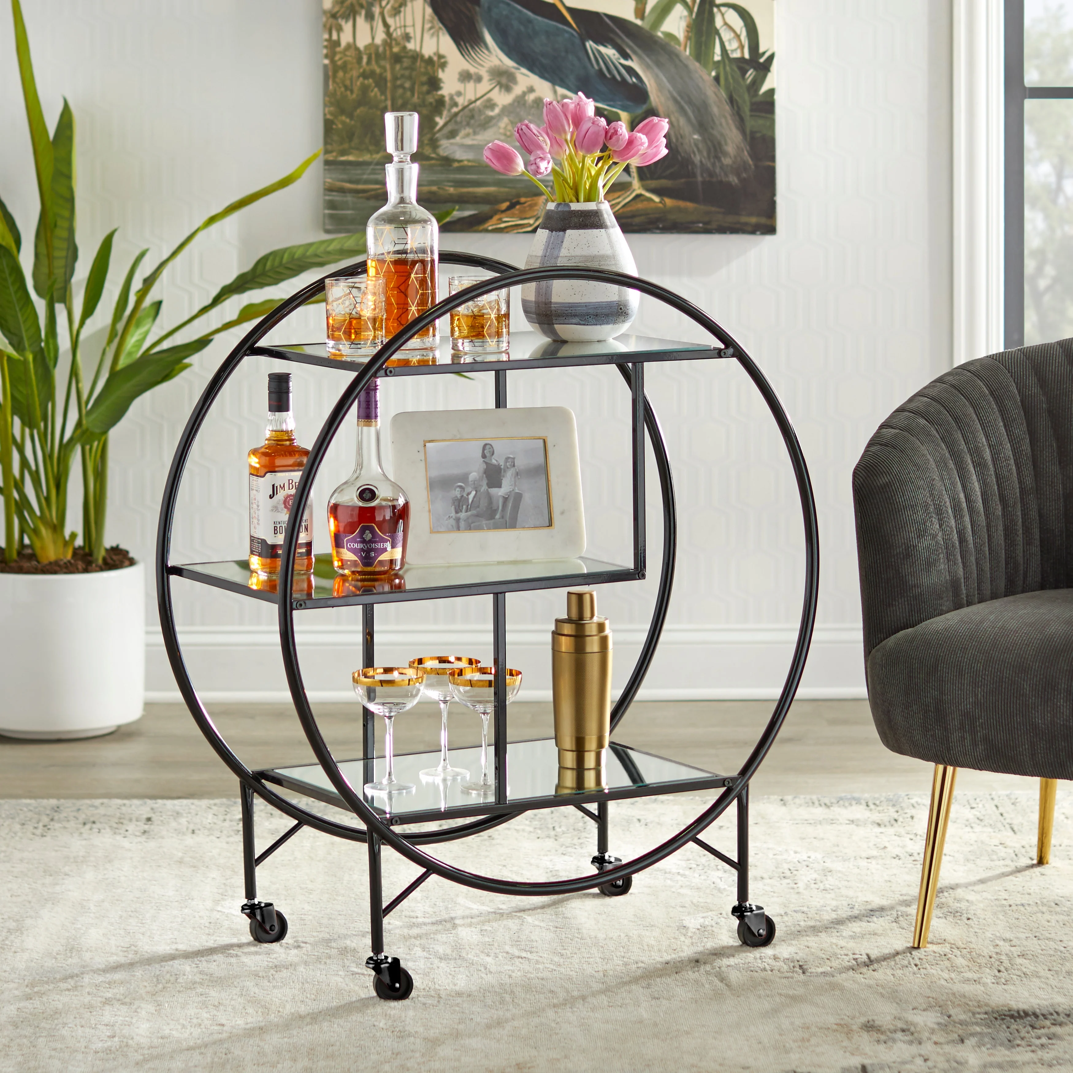 Lifestorey Bayley Bar Cart