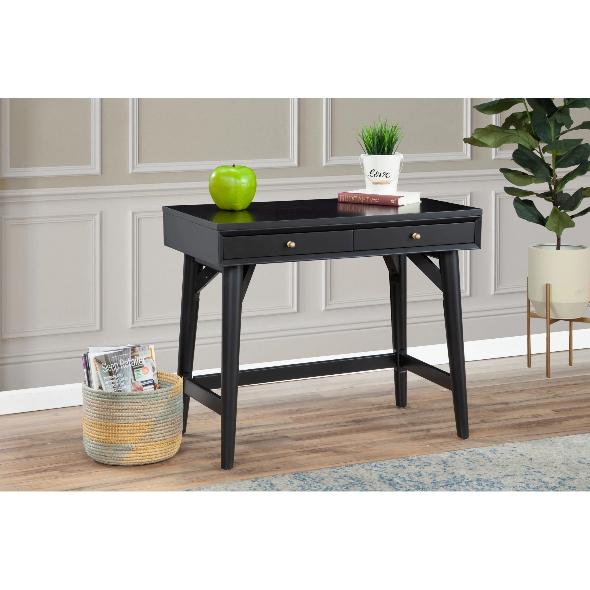 Flynn Mini Desk, Acorn