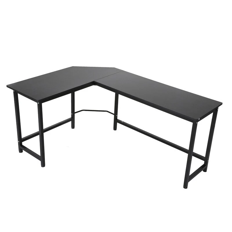 L-shaped Computer Desk, Black