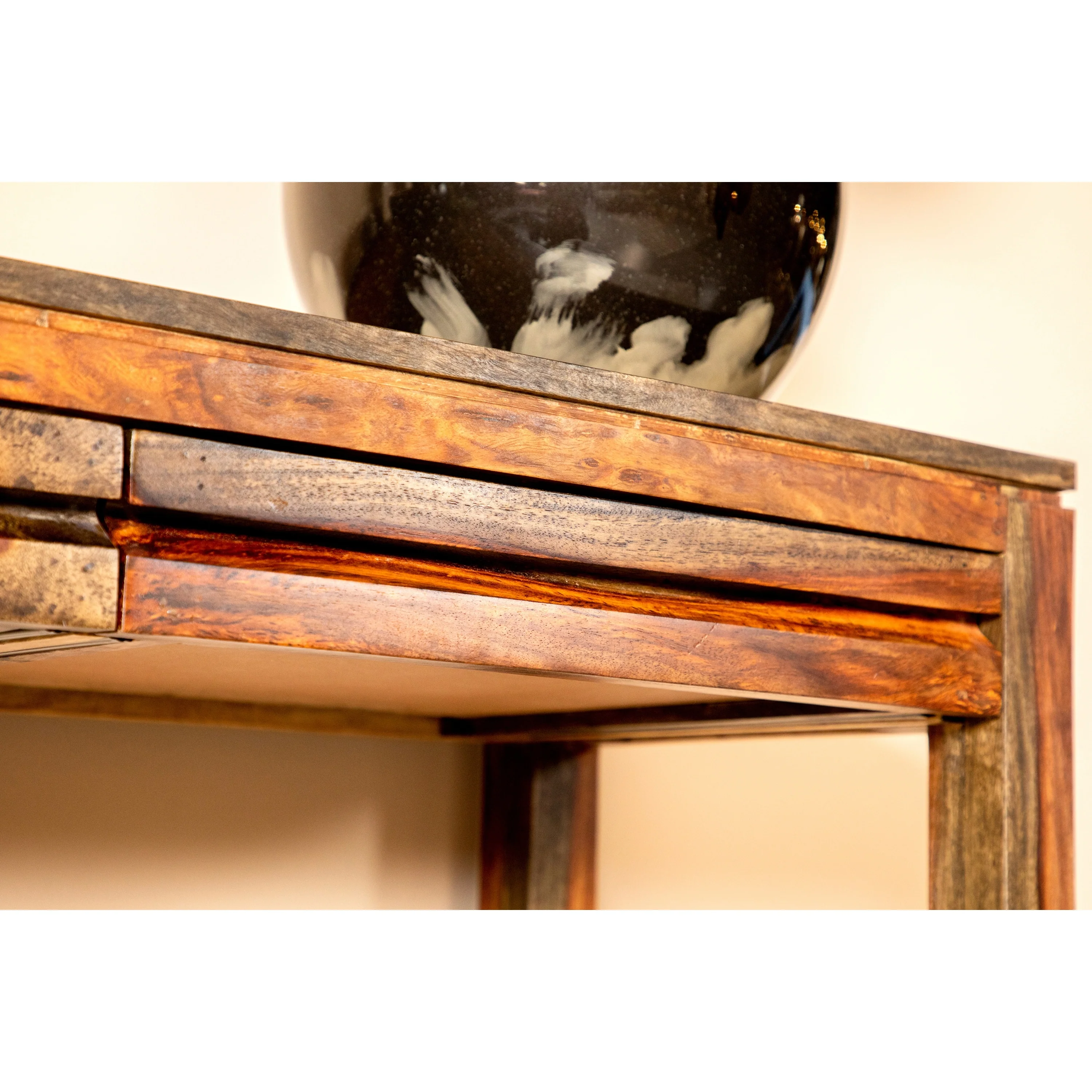 Warm Chestnut 2-Drawer Console Table