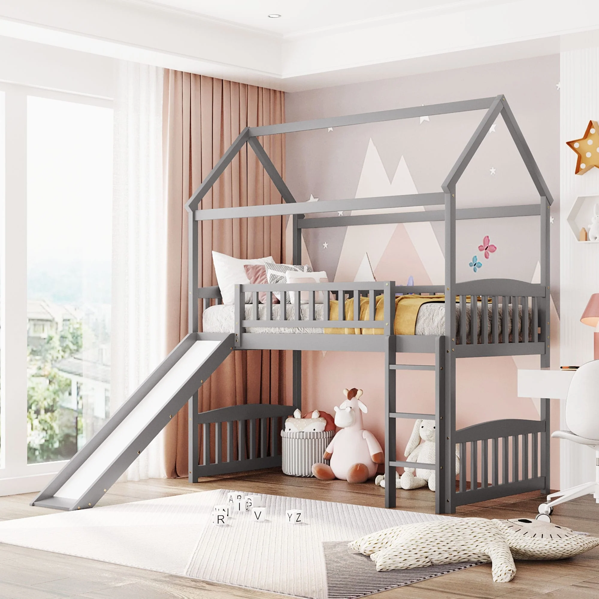 Loft Bed with Slide