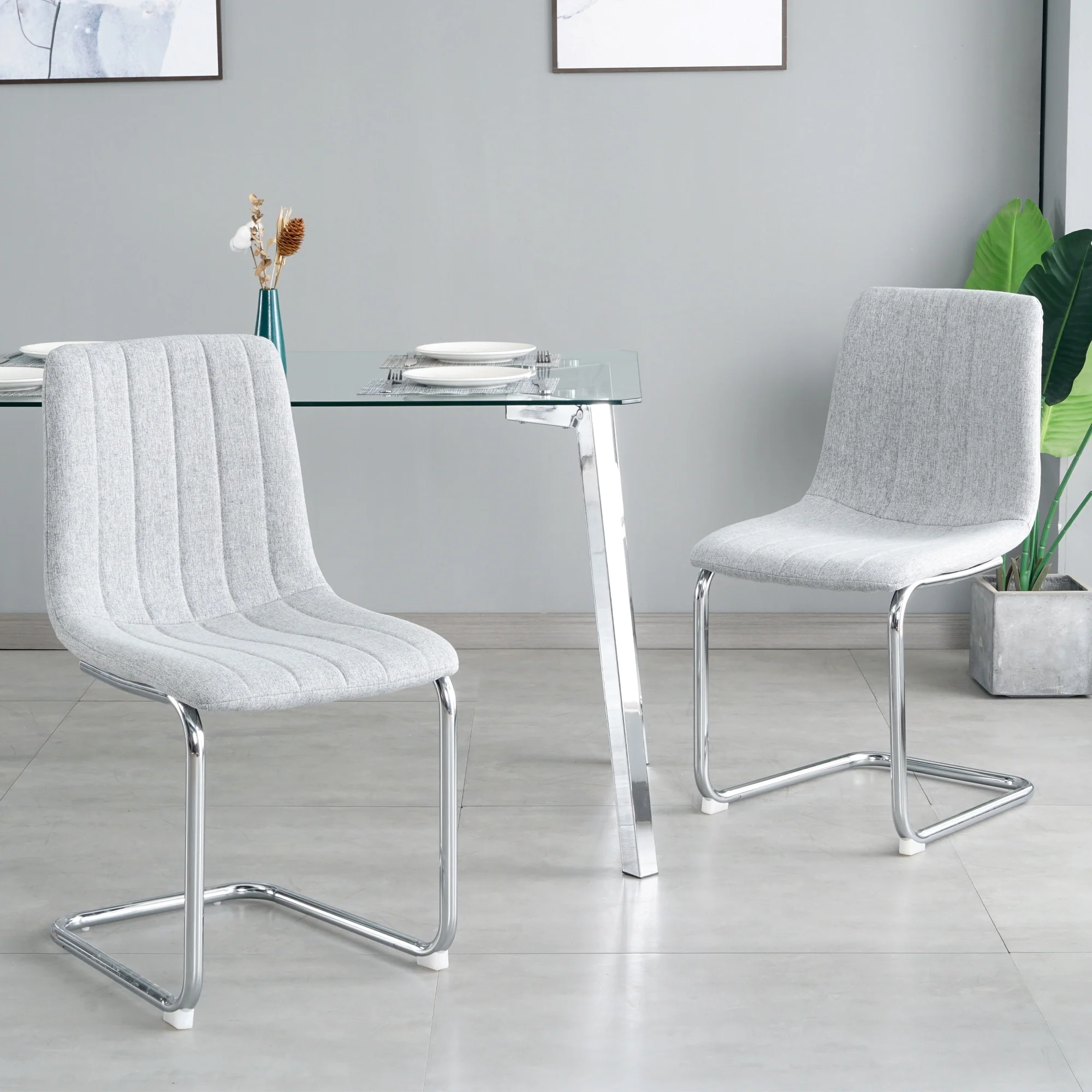 Modern Simple Light Dining Chair