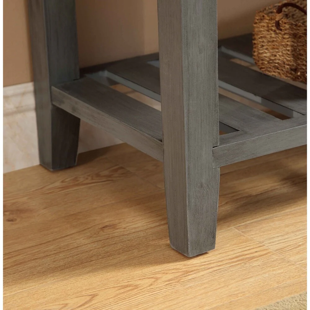 Three Drawer Console Table